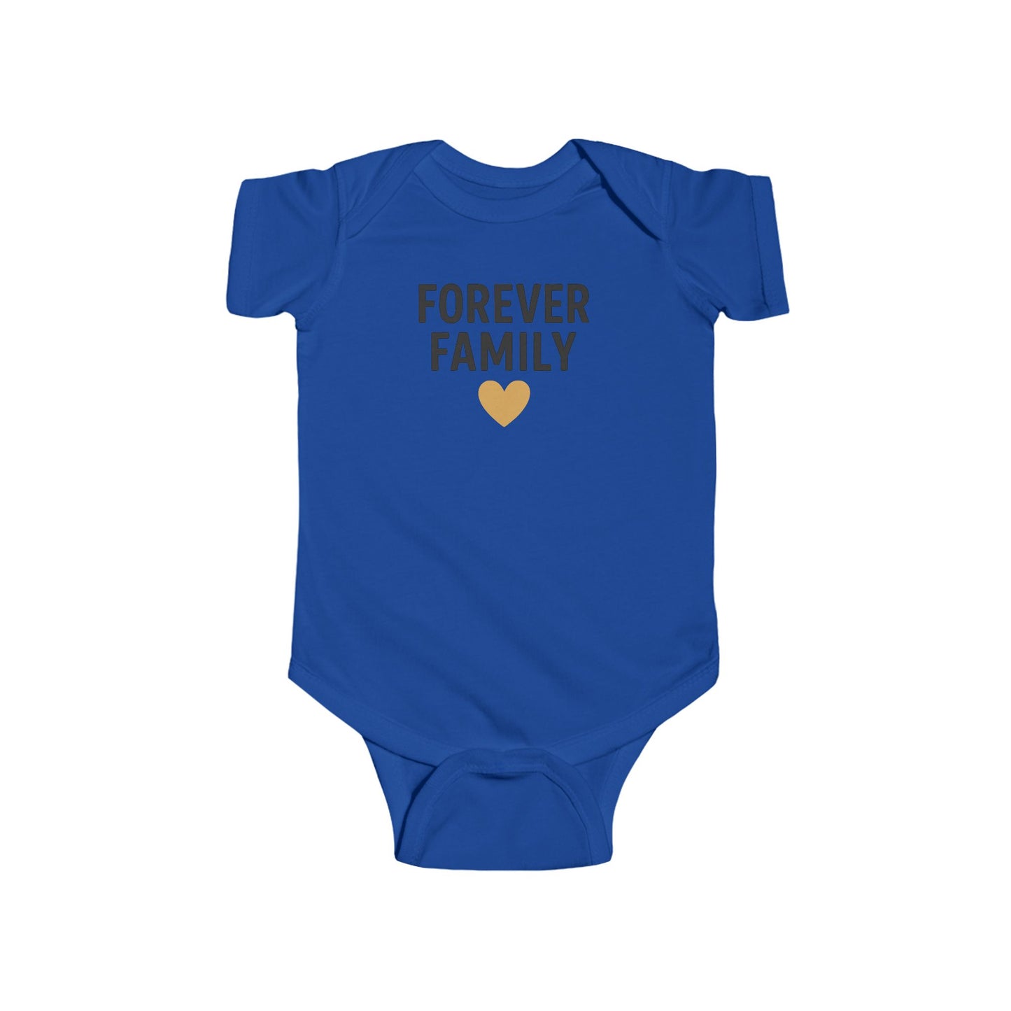 Forever Family Infant Bodysuit - Cute Baby Outfit for Newborns
