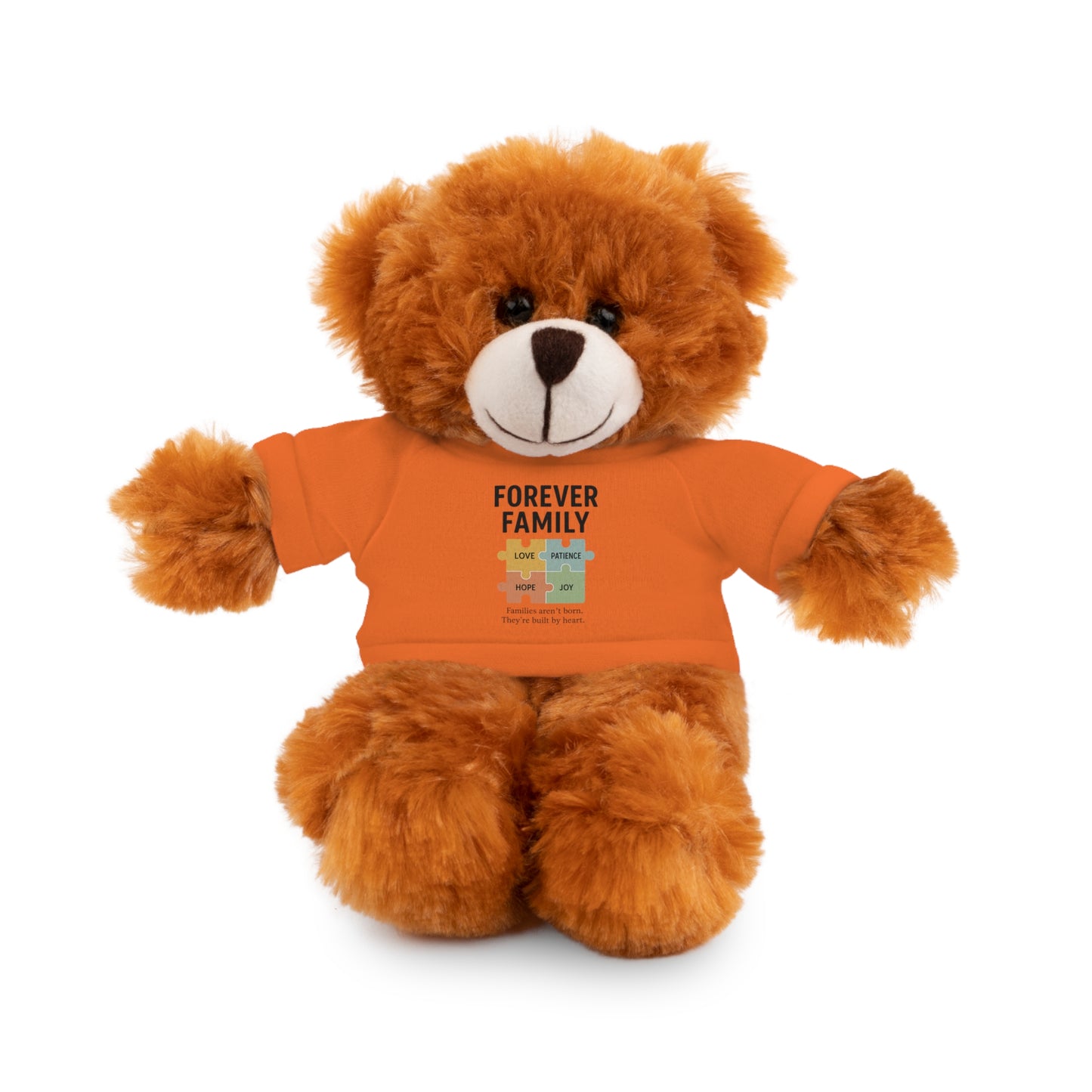 "Forever Family" Plush Bear with Tee