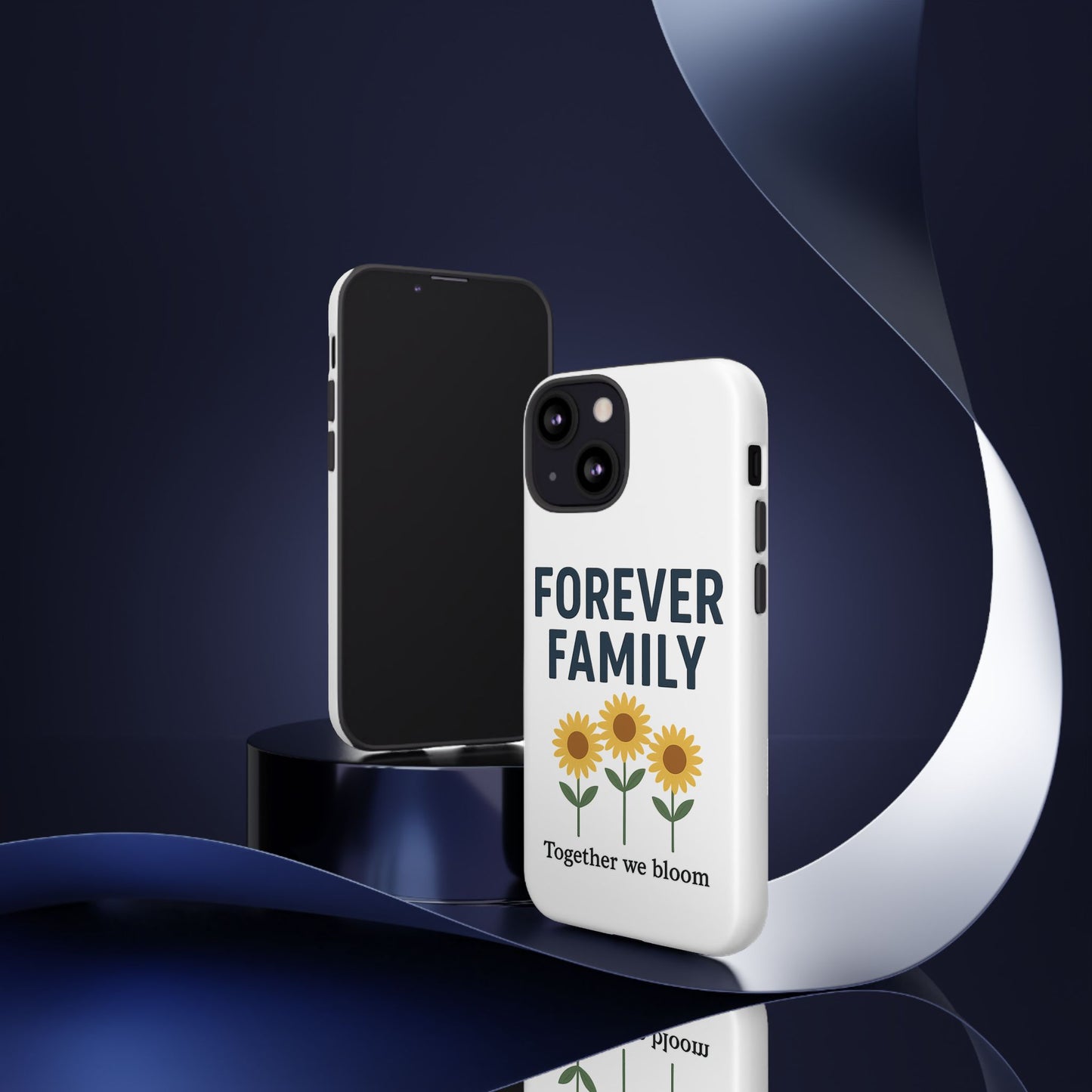 Forever Family Phone Case — Sunflower "Together We Bloom" Protective Cover