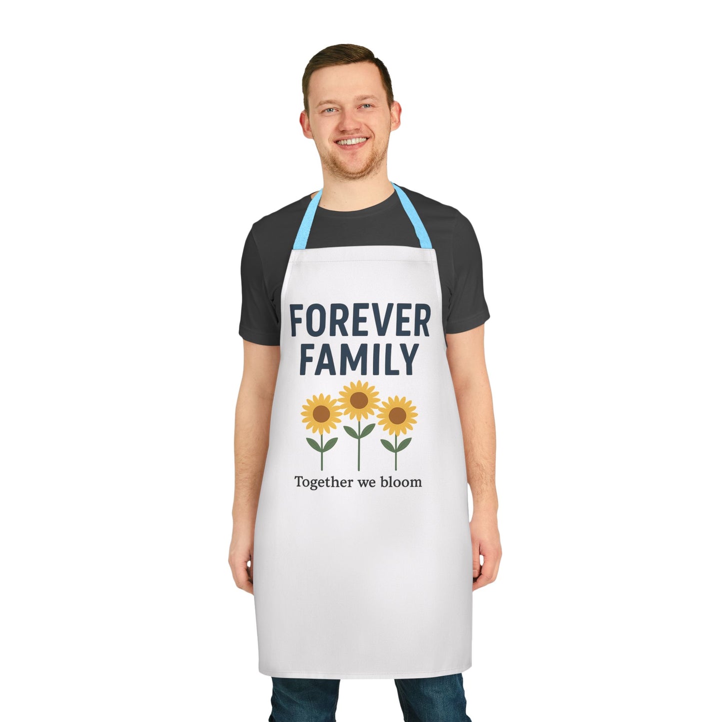 Family-Friendly Floral Apron - Forever Family Design