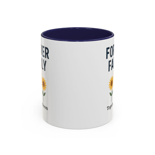 Forever Family Sunflower Coffee Mug – "Together We Bloom"