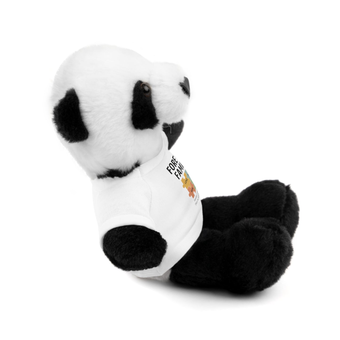 "Forever Family" Plush Bear with Tee