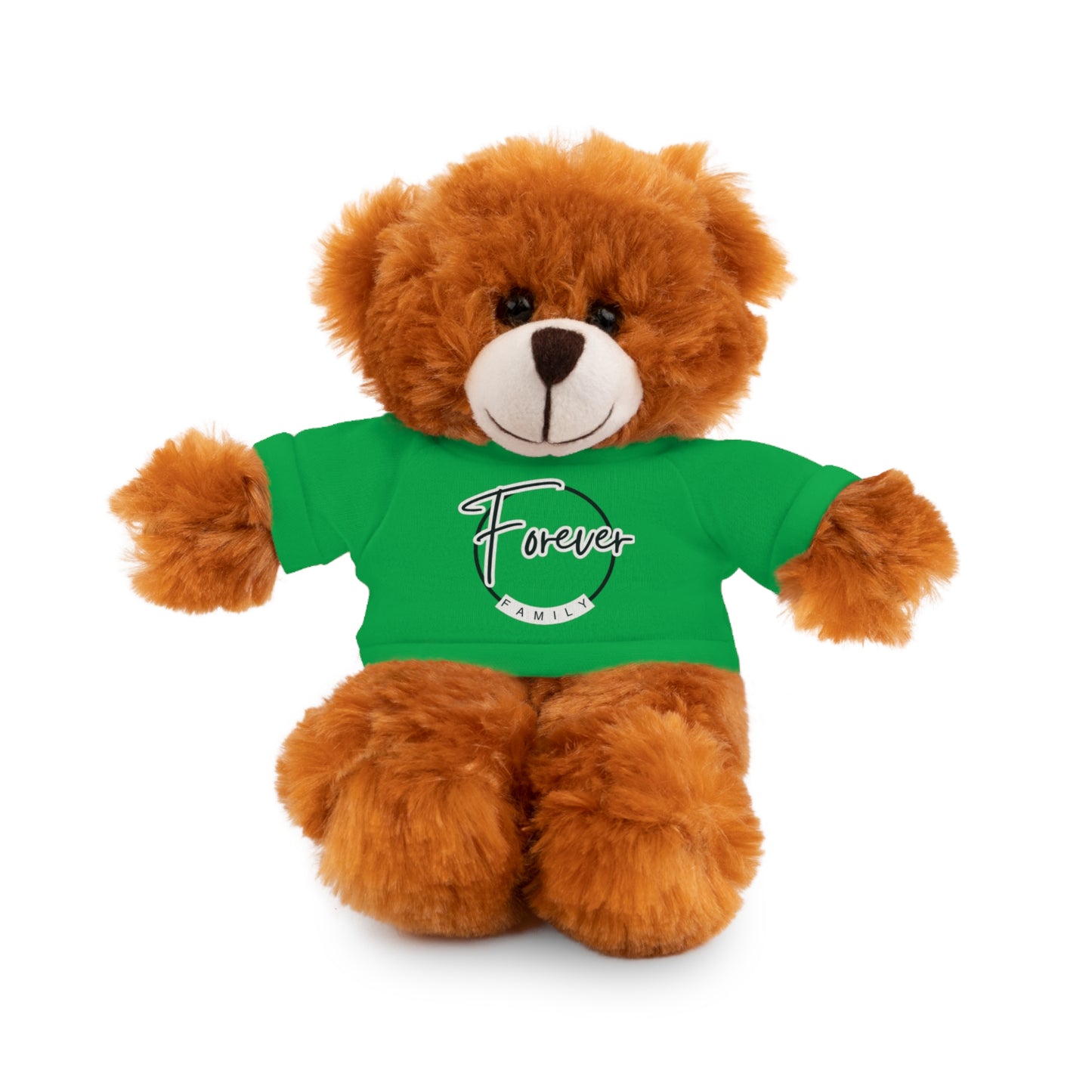 Forever Family Plush Bear with T‑Shirt