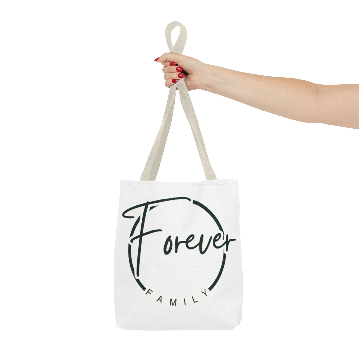 Forever Family Tote Bag — Inspirational Family Circle Canvas Tote