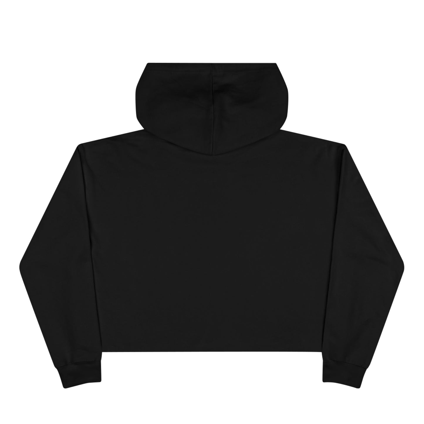 Crop Hoodie — "Forever Family" Retro Script Cropped Hoodie