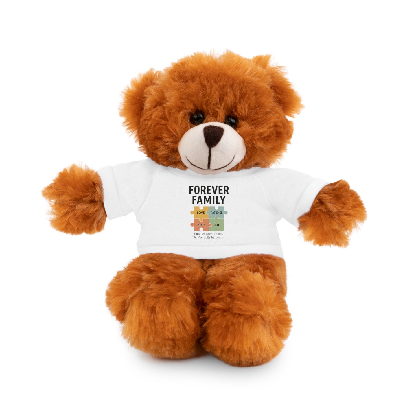 "Forever Family" Plush Bear with Tee