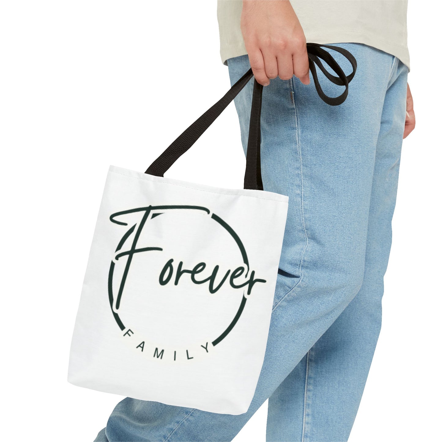Forever Family Tote Bag — Inspirational Family Circle Canvas Tote