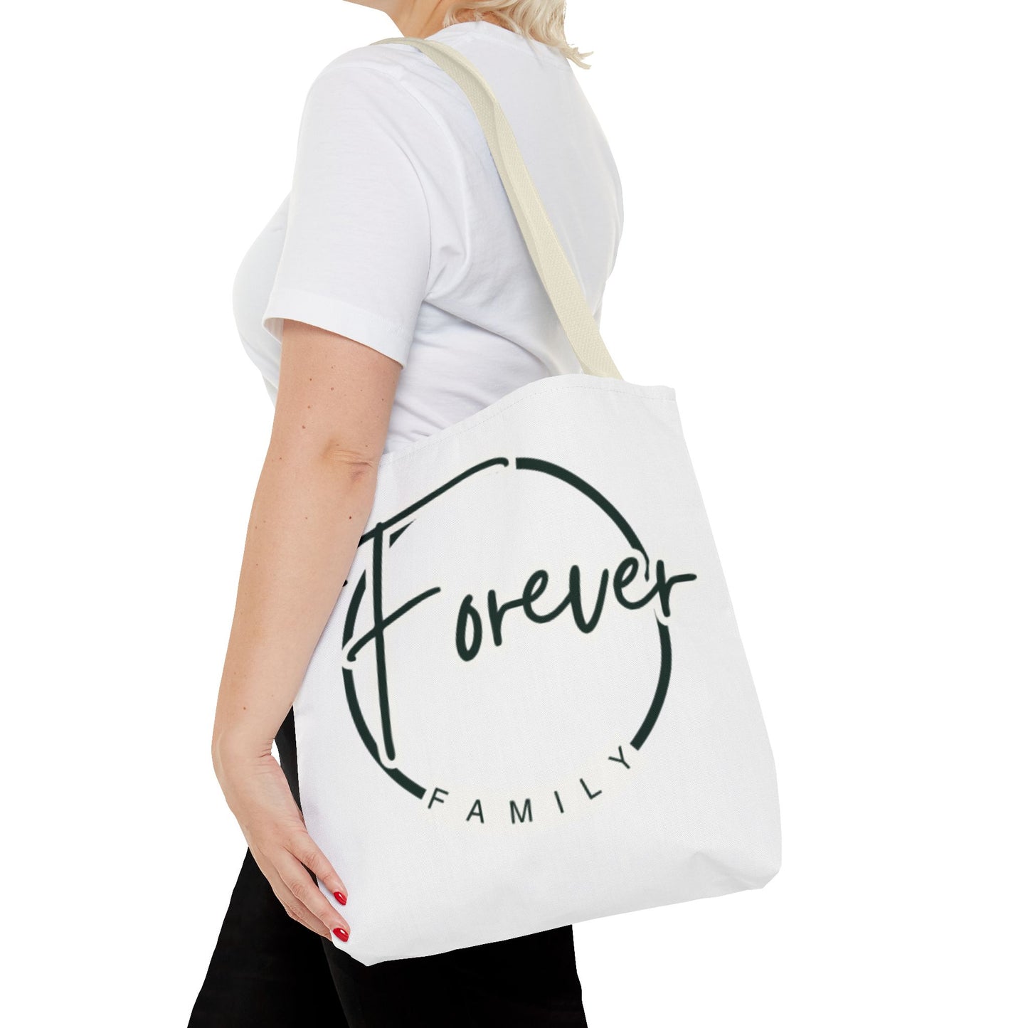 Forever Family Tote Bag — Inspirational Family Circle Canvas Tote