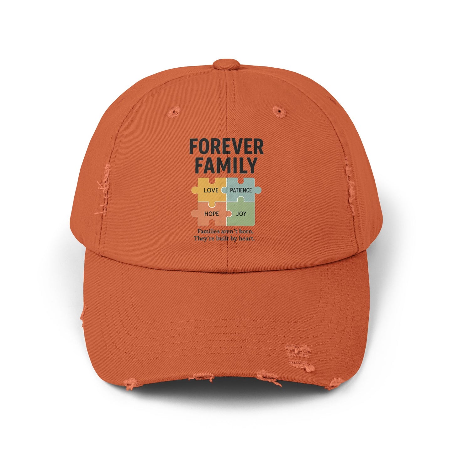 Forever Family Distressed Cap