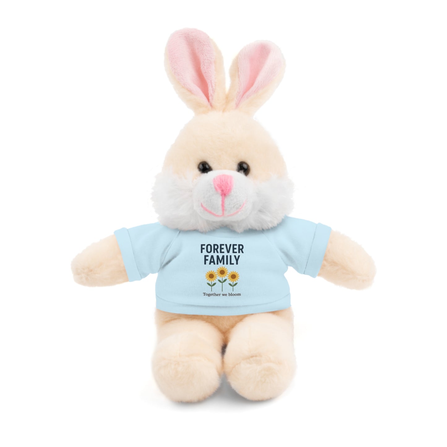 Forever Family Teddy Bear with 'Forever Family' Tee