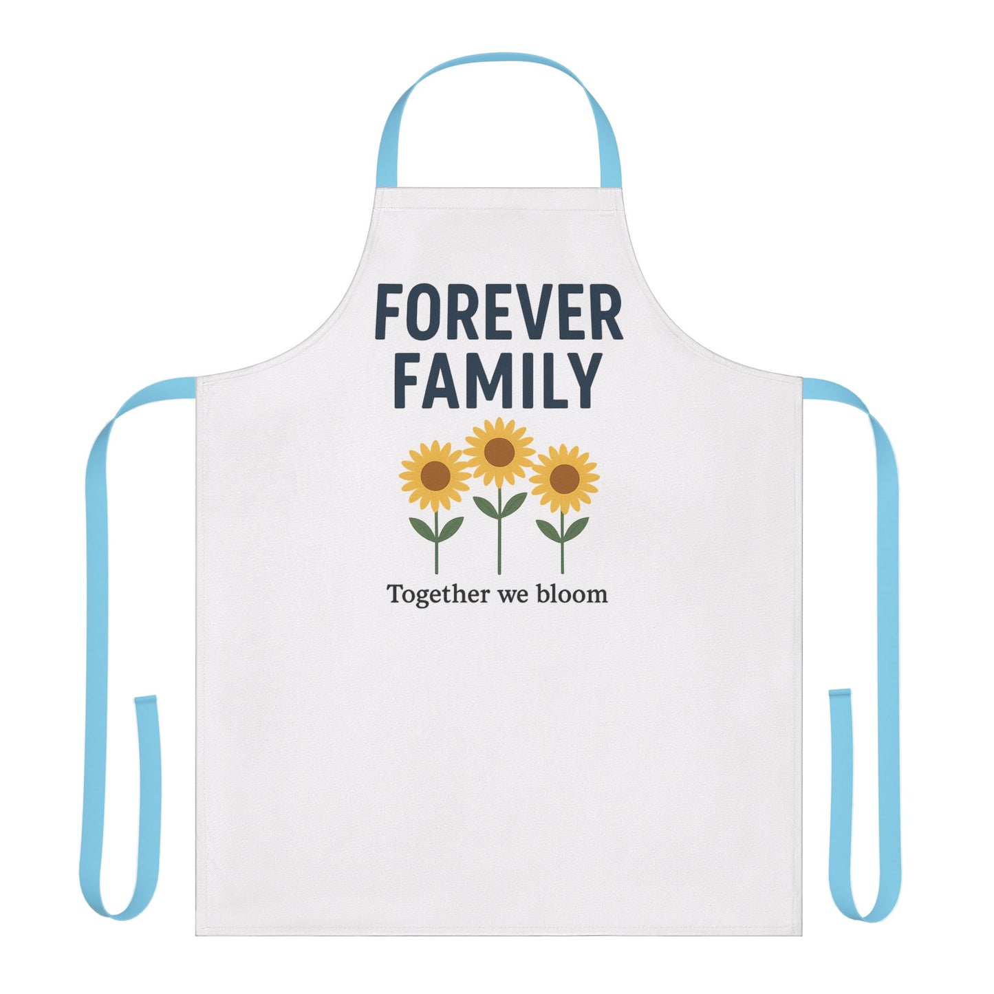 Family-Friendly Floral Apron - Forever Family Design