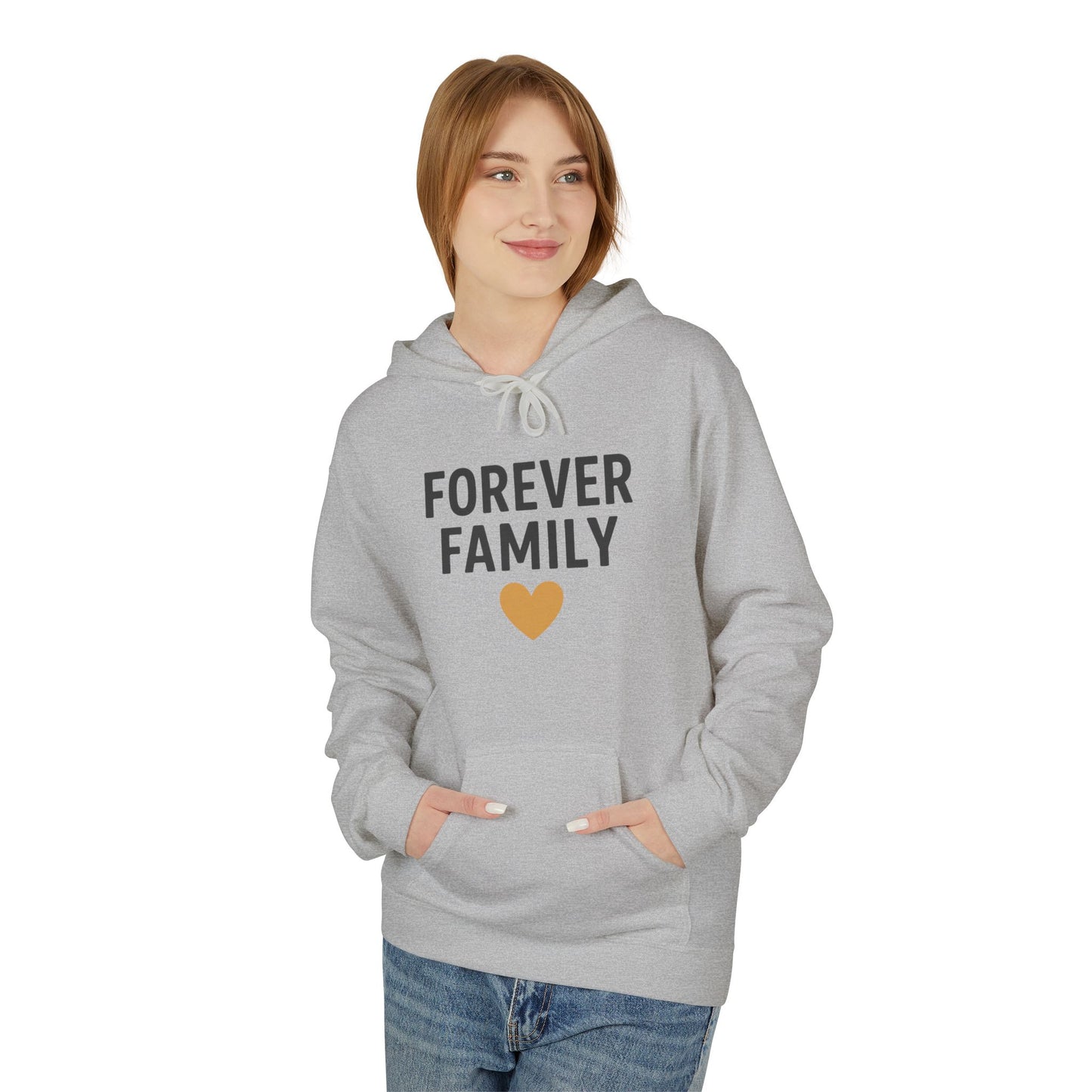 Forever Family Hoodie — Pullover With Heart