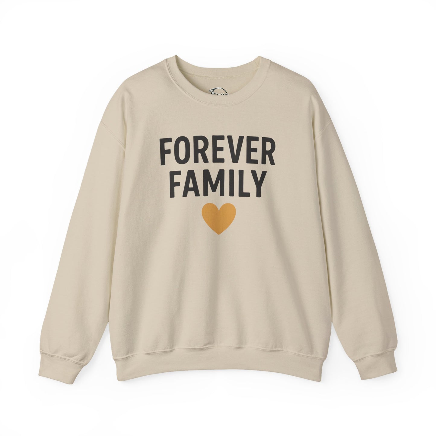 Forever Family Unisex Crewneck Sweatshirt - Cozy Gift for Family Gatherings