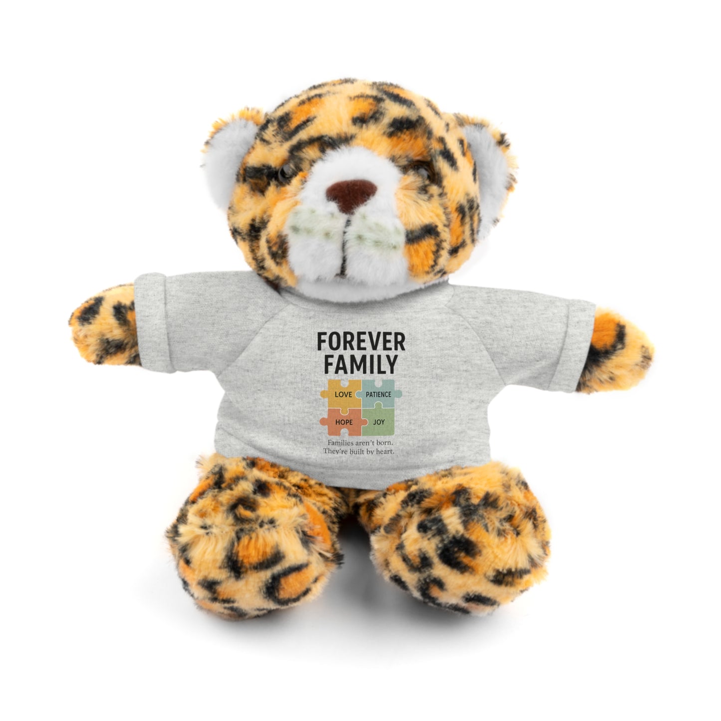 "Forever Family" Plush Bear with Tee
