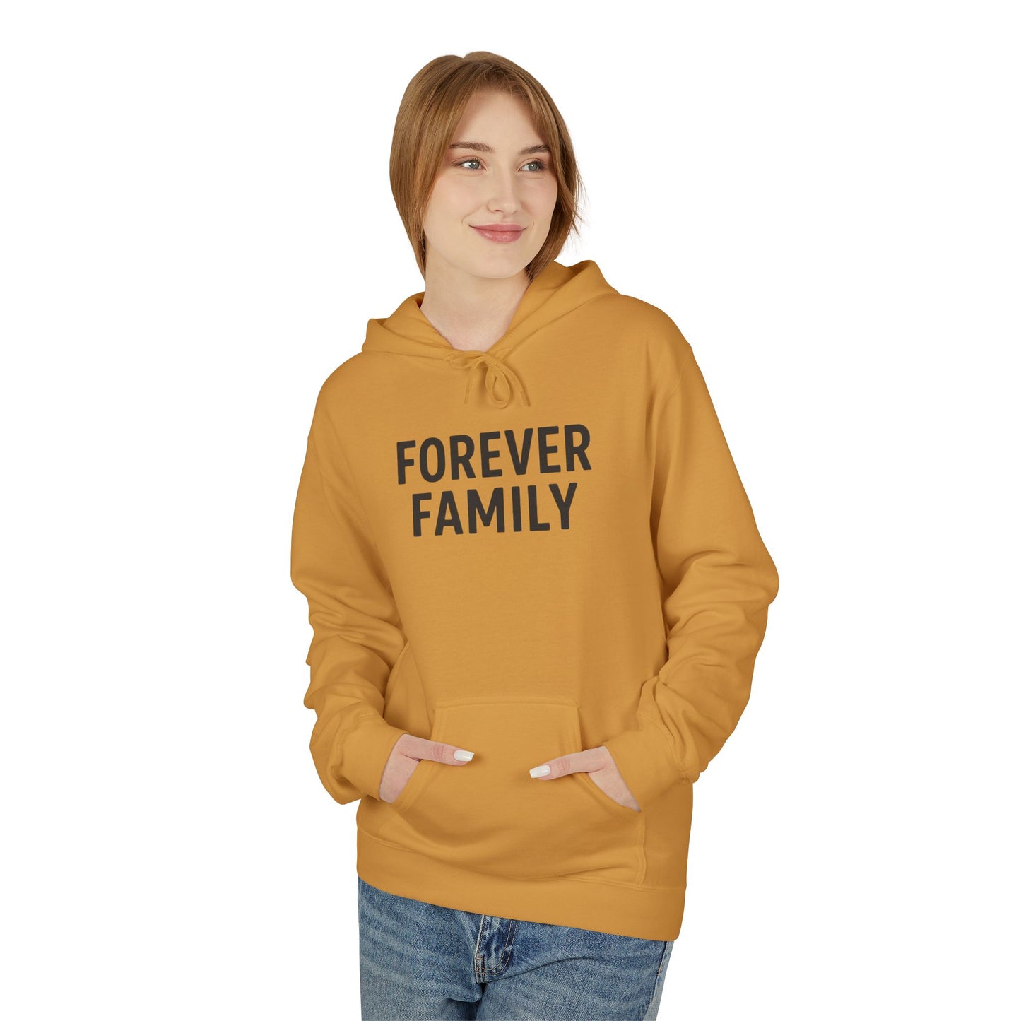 Forever Family Hoodie — Pullover With Heart