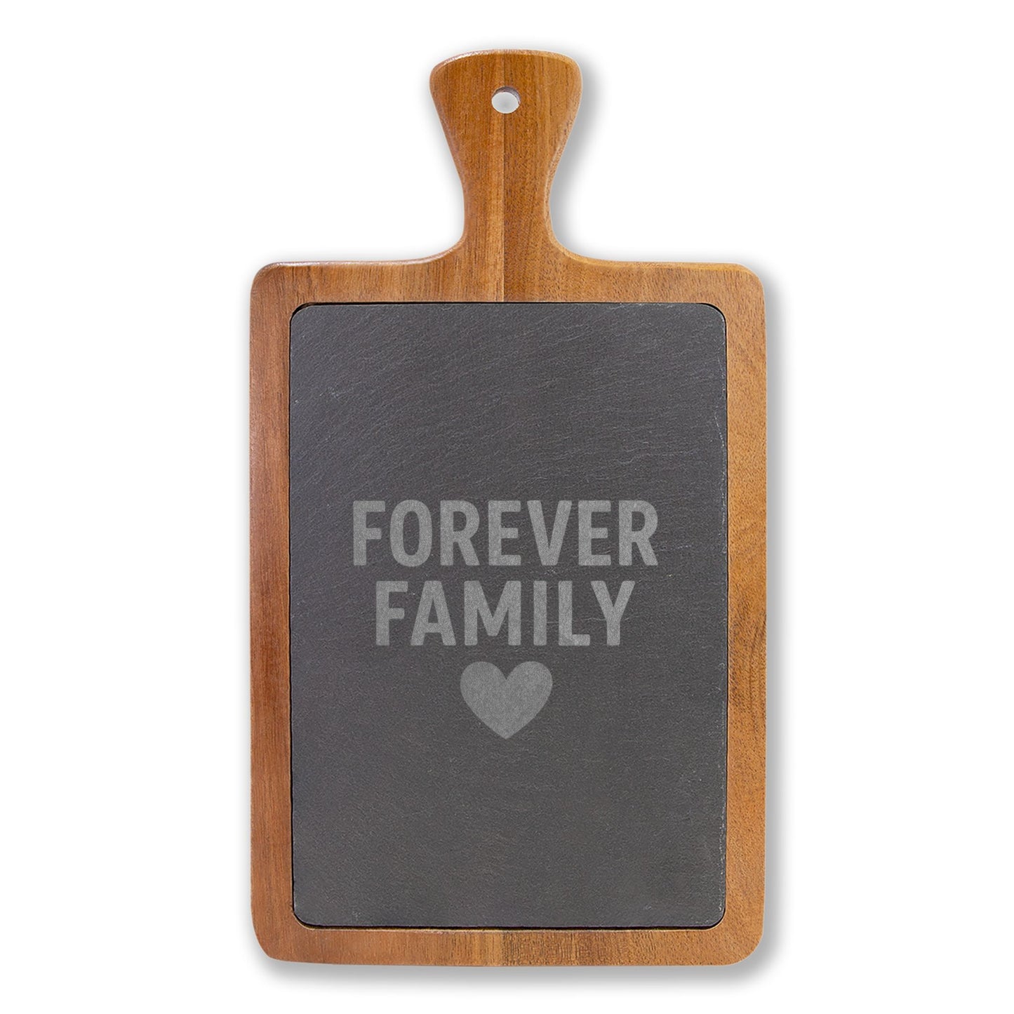 Engraved Charcuterie Board - Forever Family