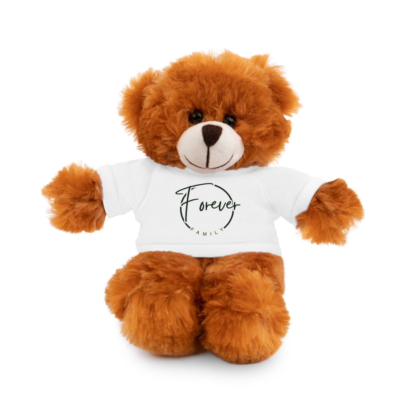 Forever Family Plush Bear with T‑Shirt