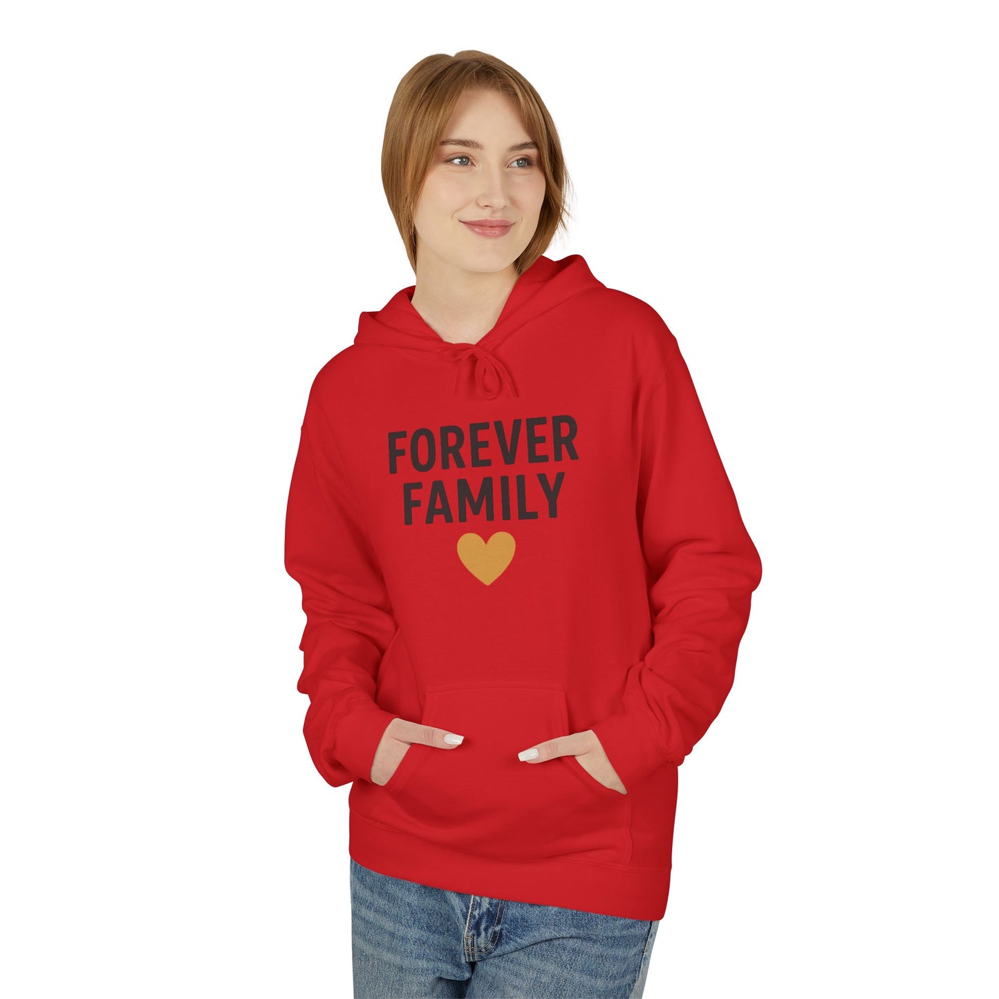 Forever Family Hoodie — Pullover With Heart