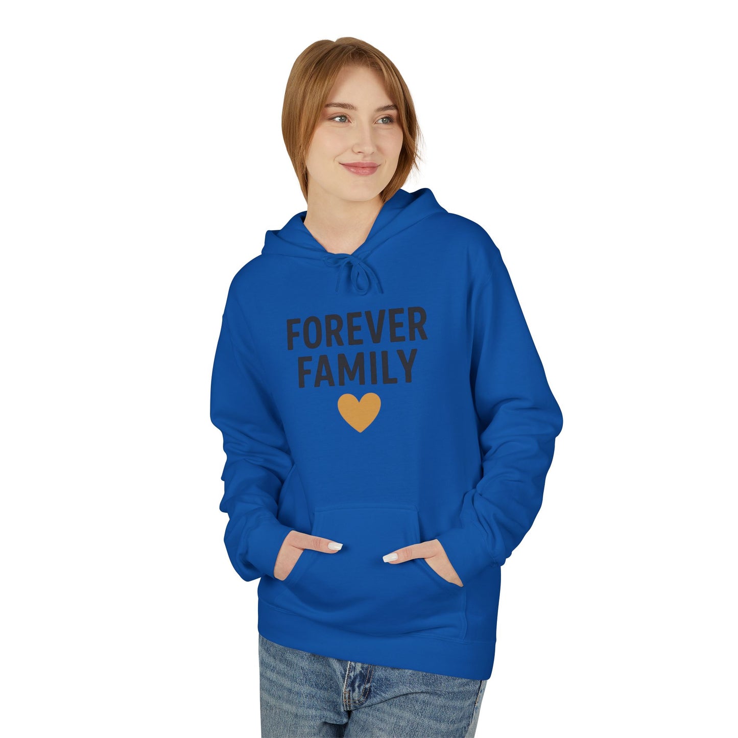 Forever Family Hoodie — Pullover With Heart