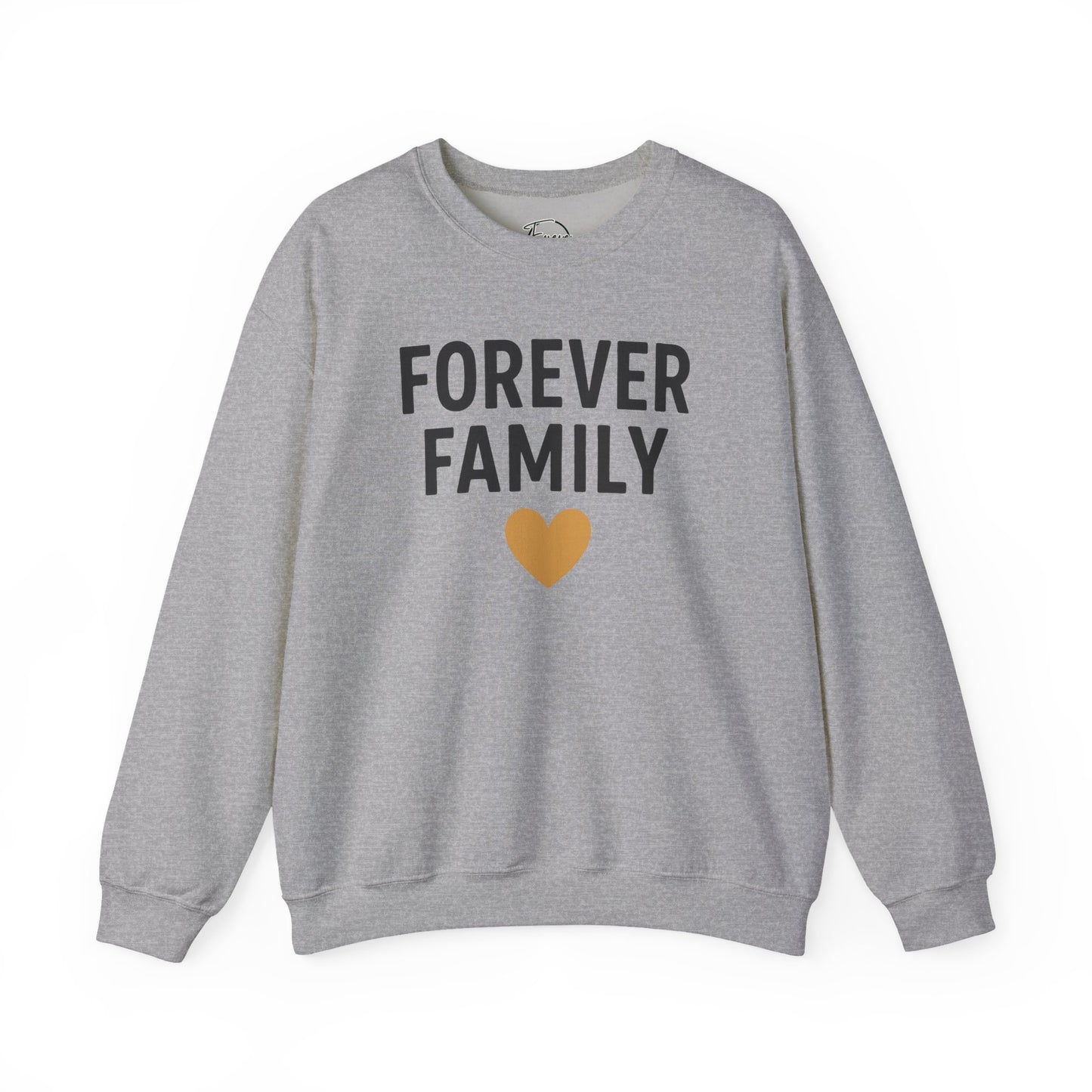 Forever Family Unisex Crewneck Sweatshirt - Cozy Gift for Family Gatherings