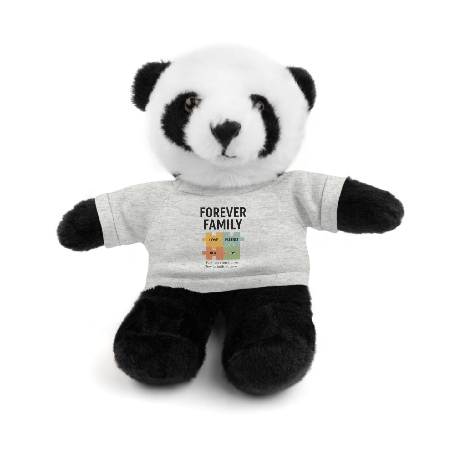 "Forever Family" Plush Bear with Tee