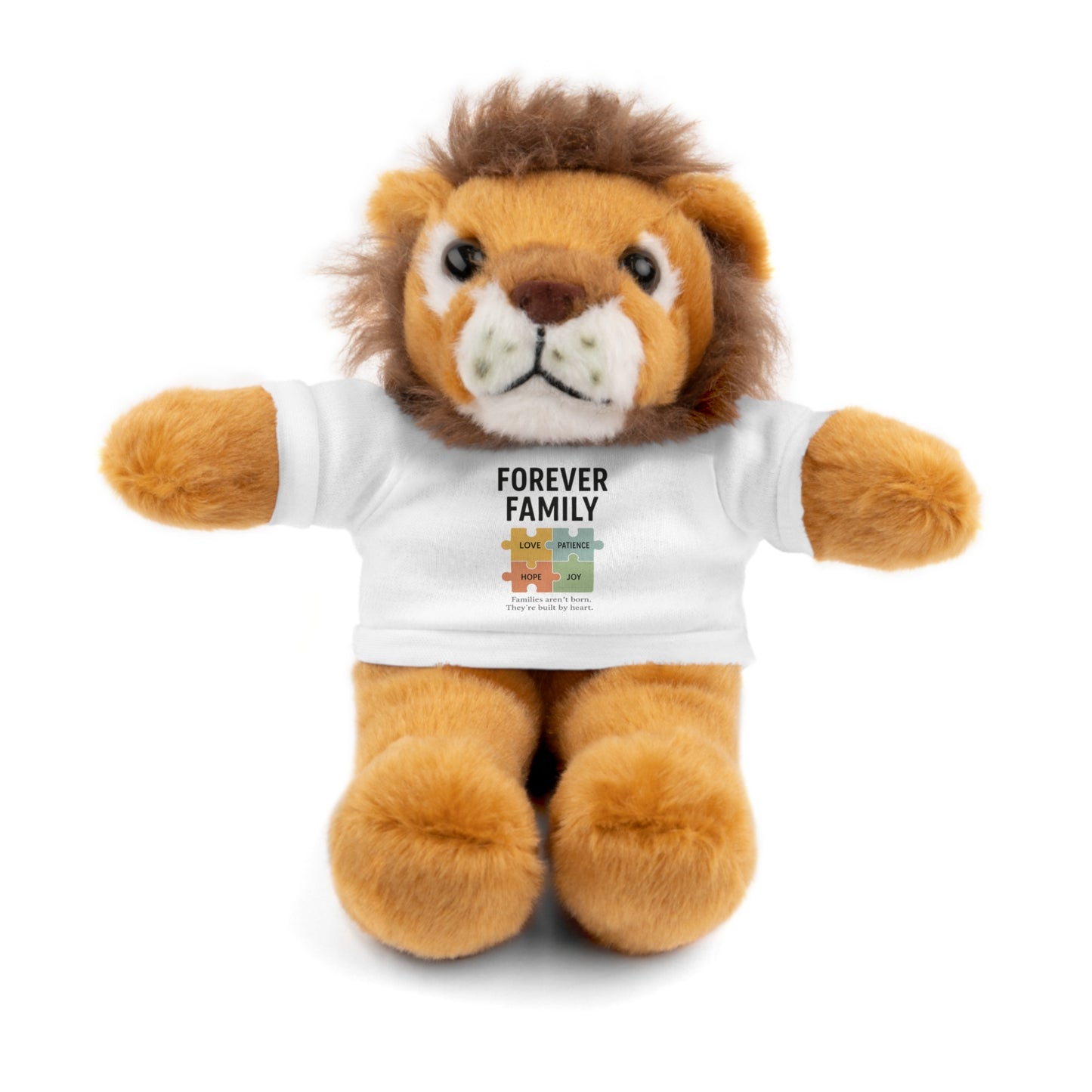 "Forever Family" Plush Bear with Tee