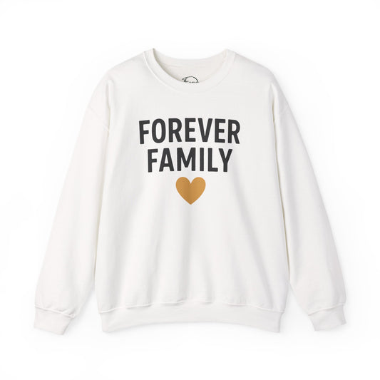 Forever Family Unisex Crewneck Sweatshirt - Cozy Gift for Family Gatherings