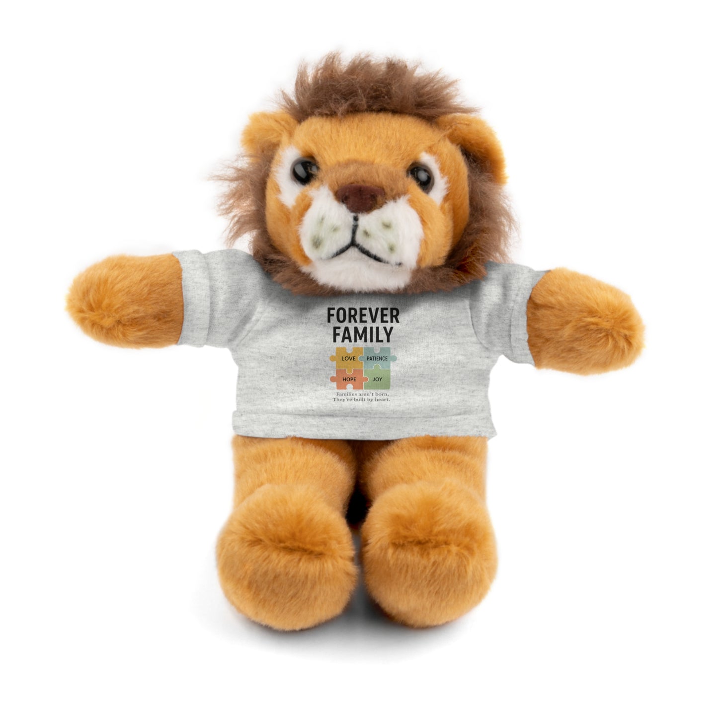 "Forever Family" Plush Bear with Tee