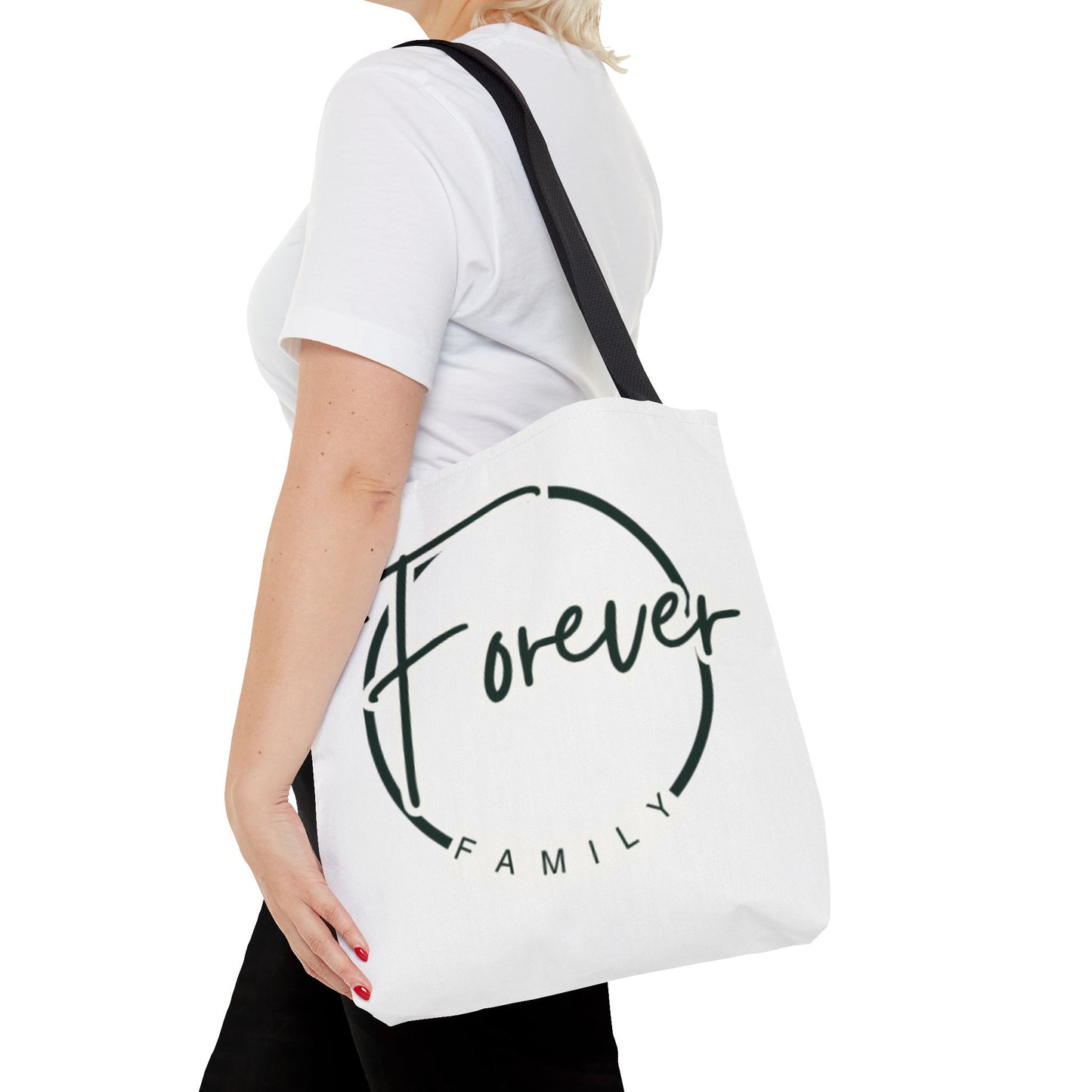 Forever Family Tote Bag — Inspirational Family Circle Canvas Tote