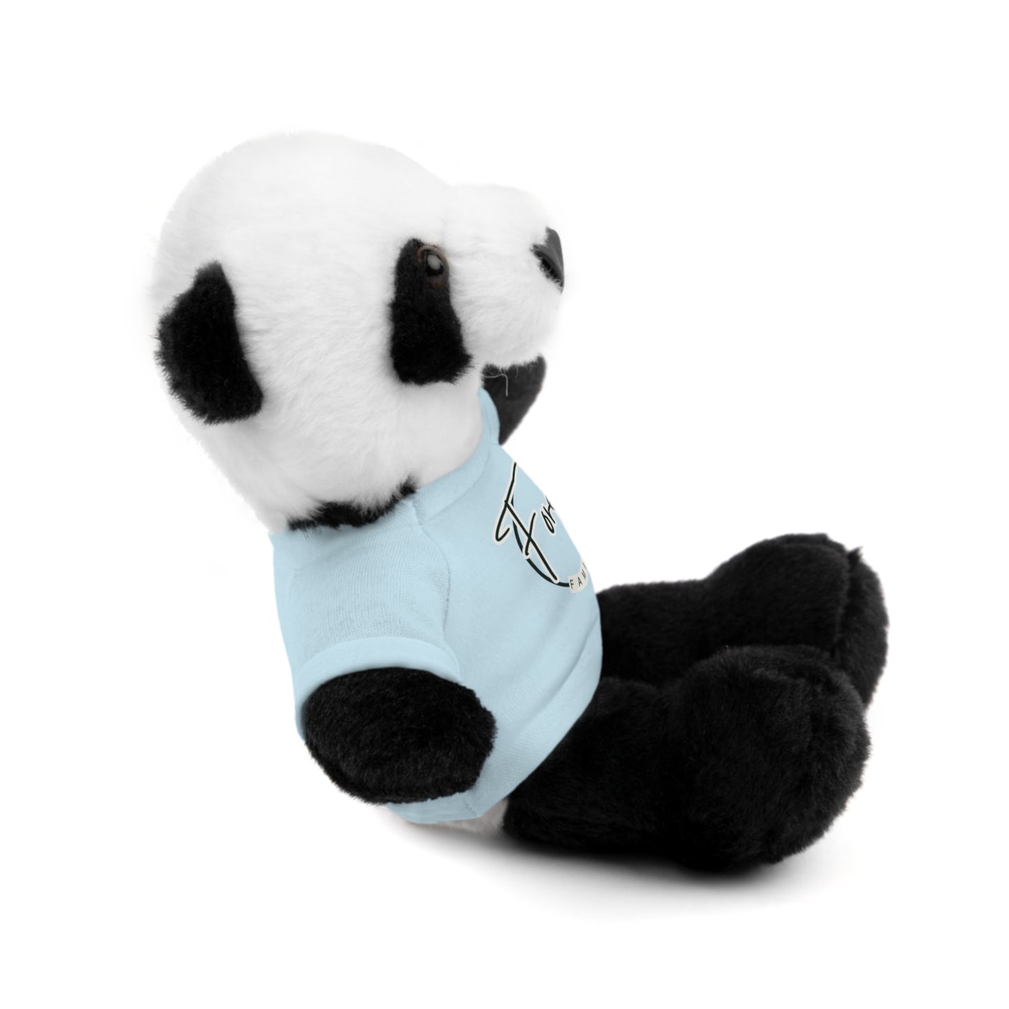 Forever Family Plush Bear with T‑Shirt