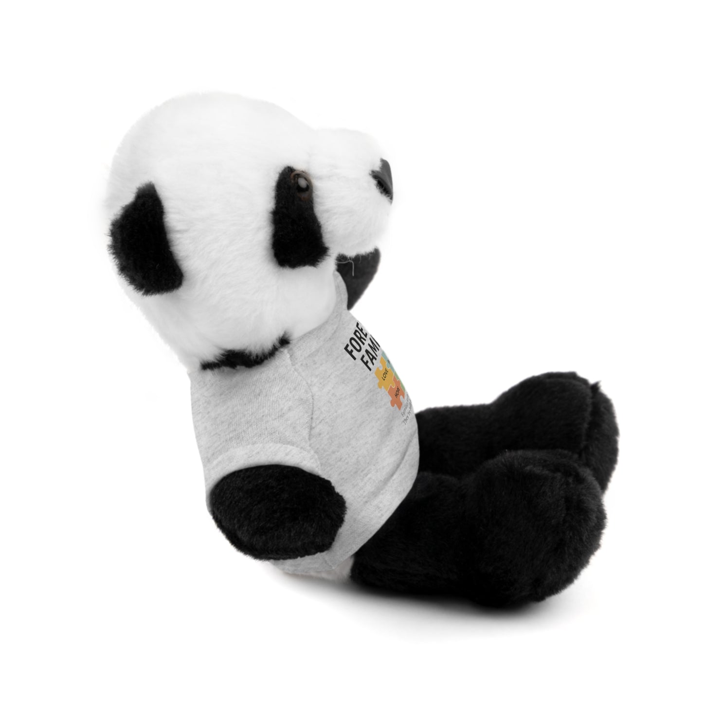 "Forever Family" Plush Bear with Tee