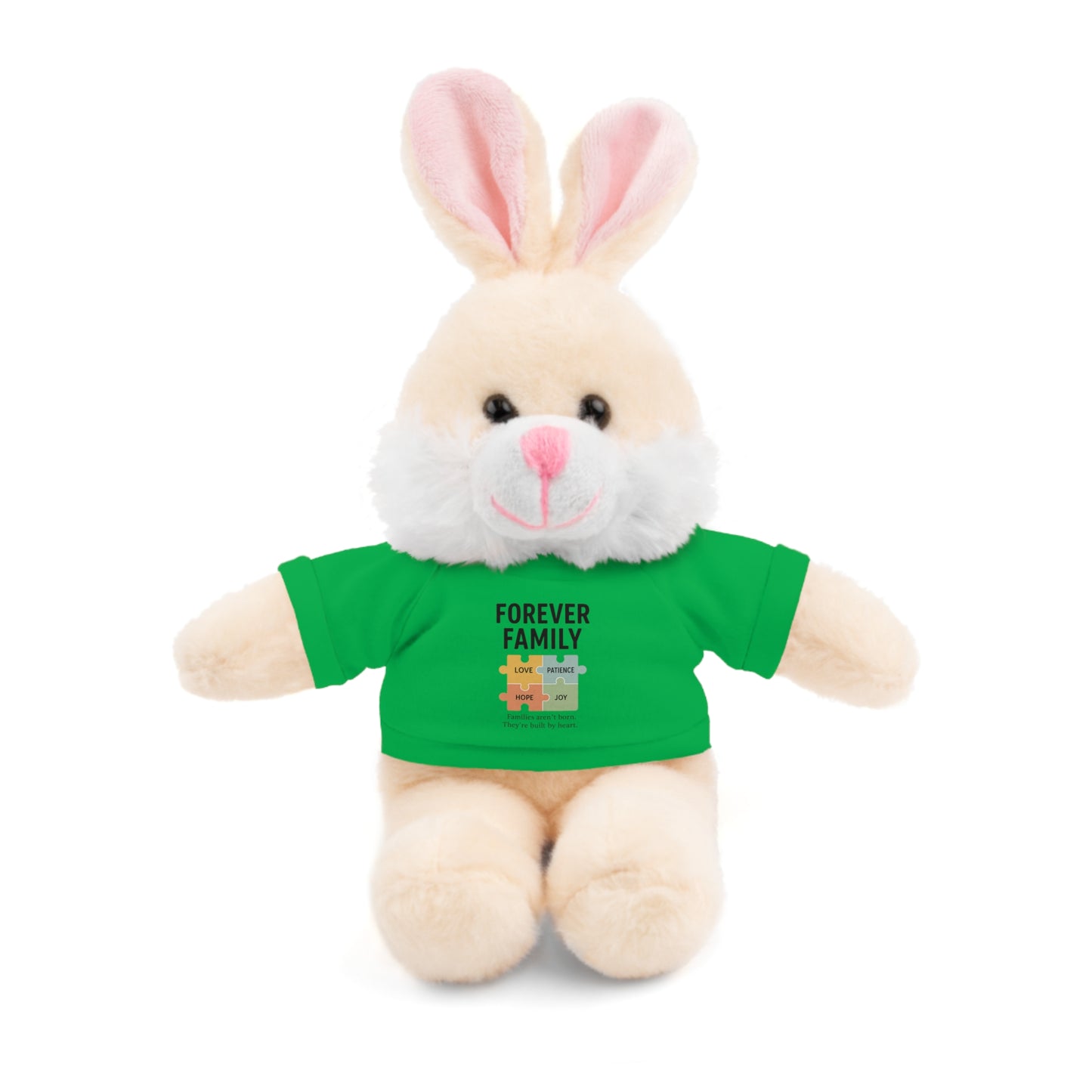 "Forever Family" Plush Bear with Tee