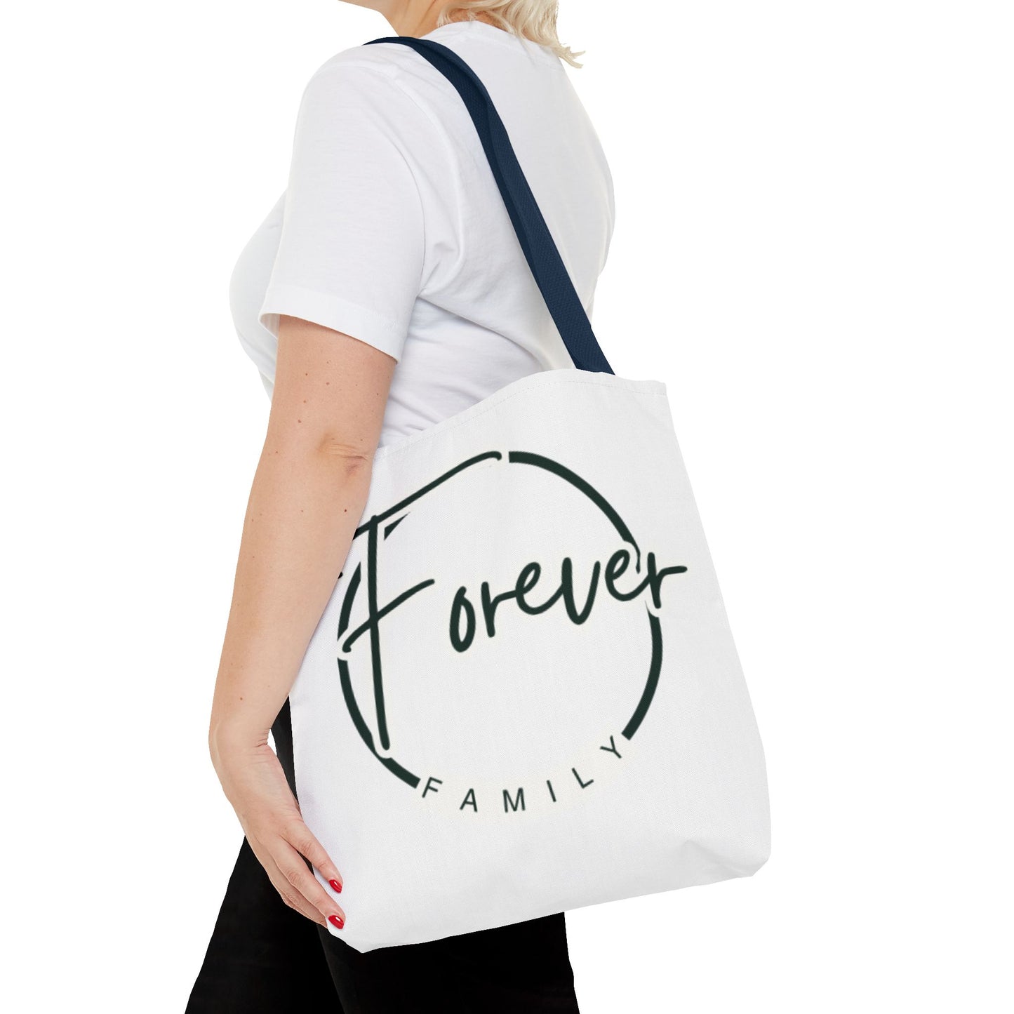 Forever Family Tote Bag — Inspirational Family Circle Canvas Tote
