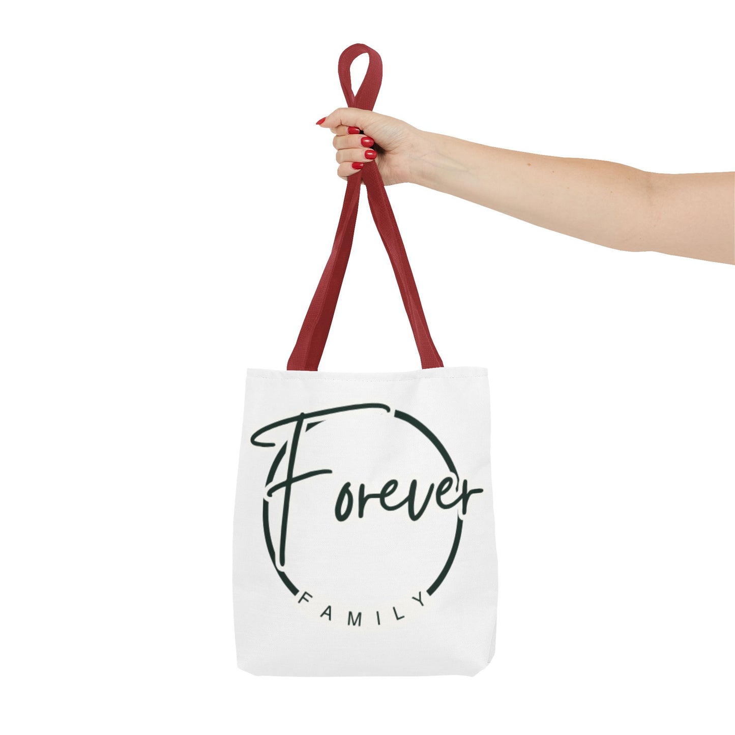 Forever Family Tote Bag — Inspirational Family Circle Canvas Tote