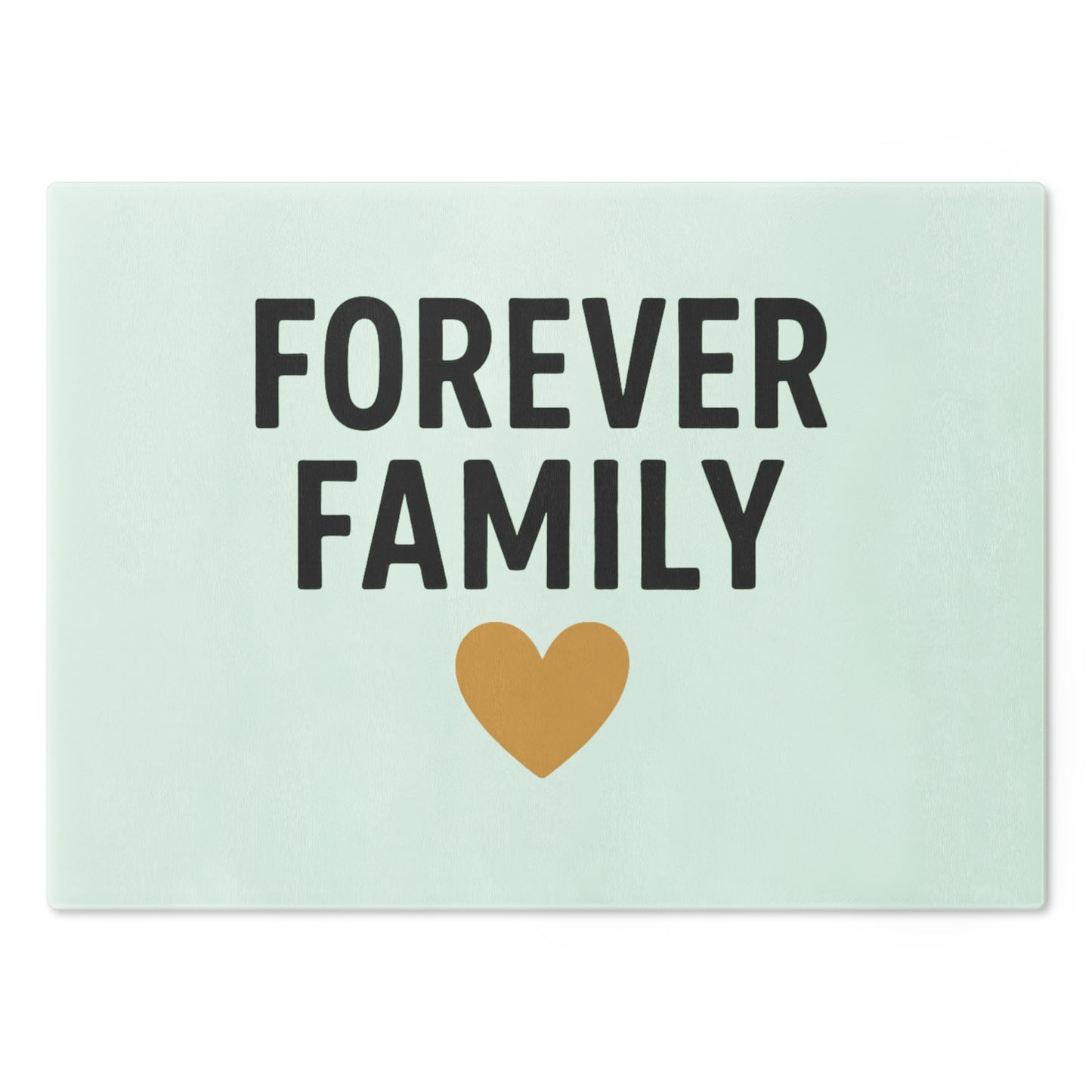 Forever Family Cutting Board - Heartwarming Kitchen Decor for Family Gatherings