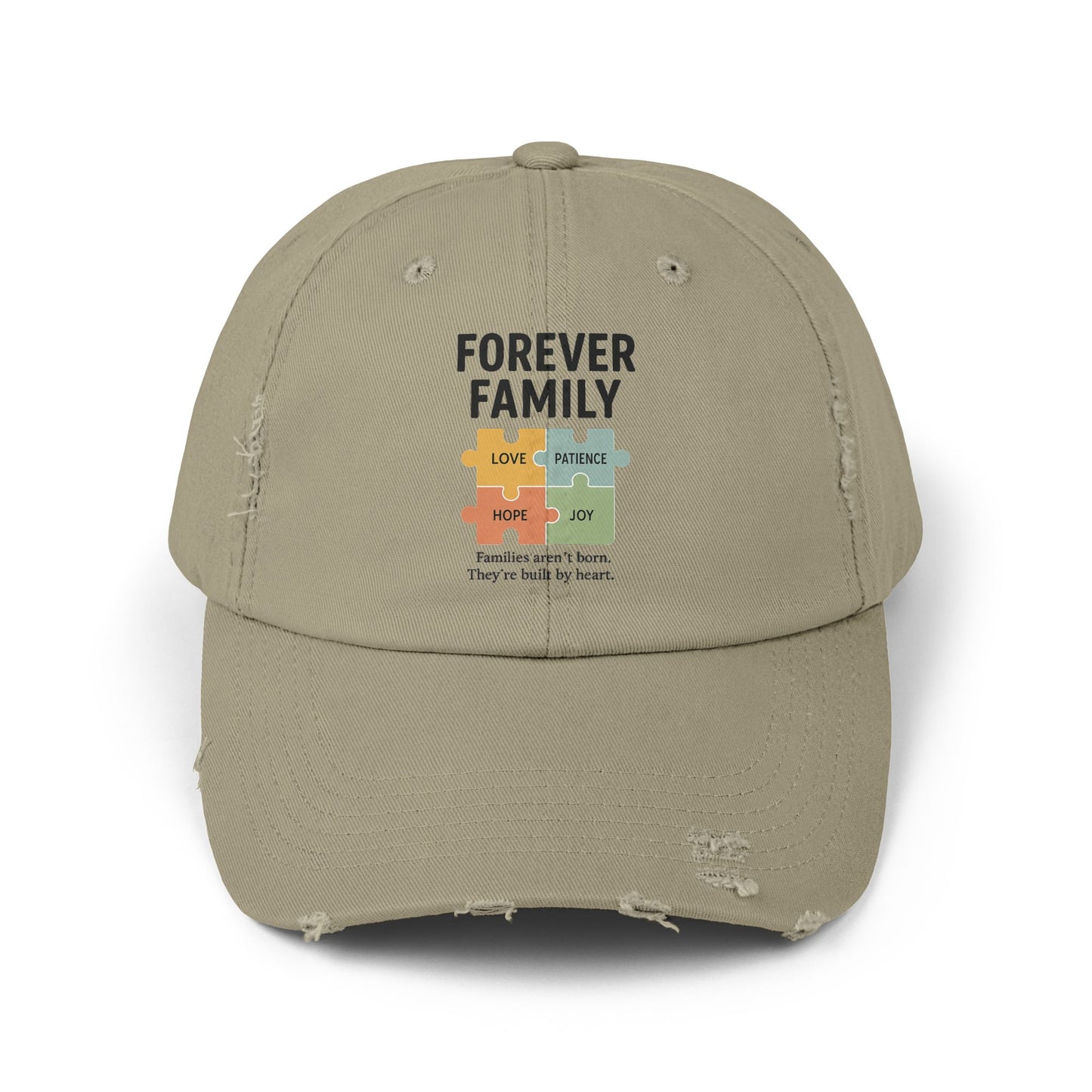 Forever Family Distressed Cap
