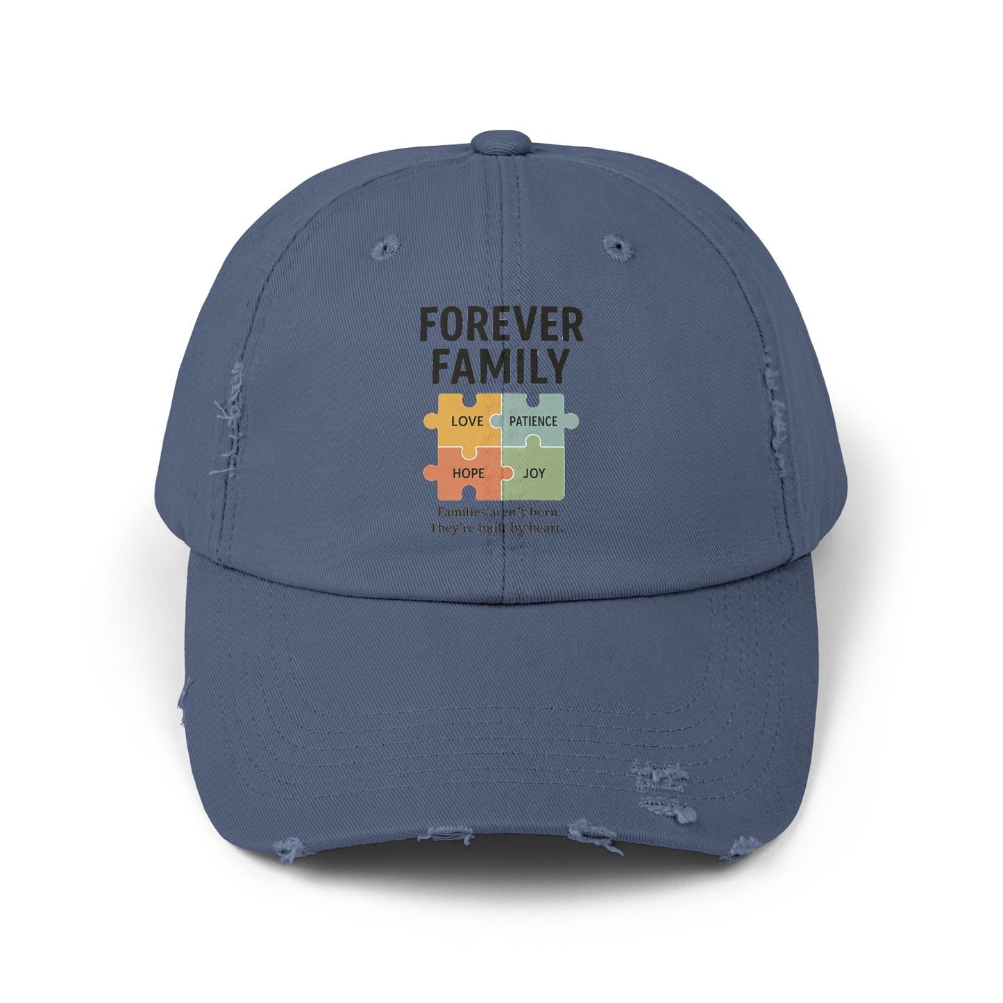 Forever Family Distressed Cap
