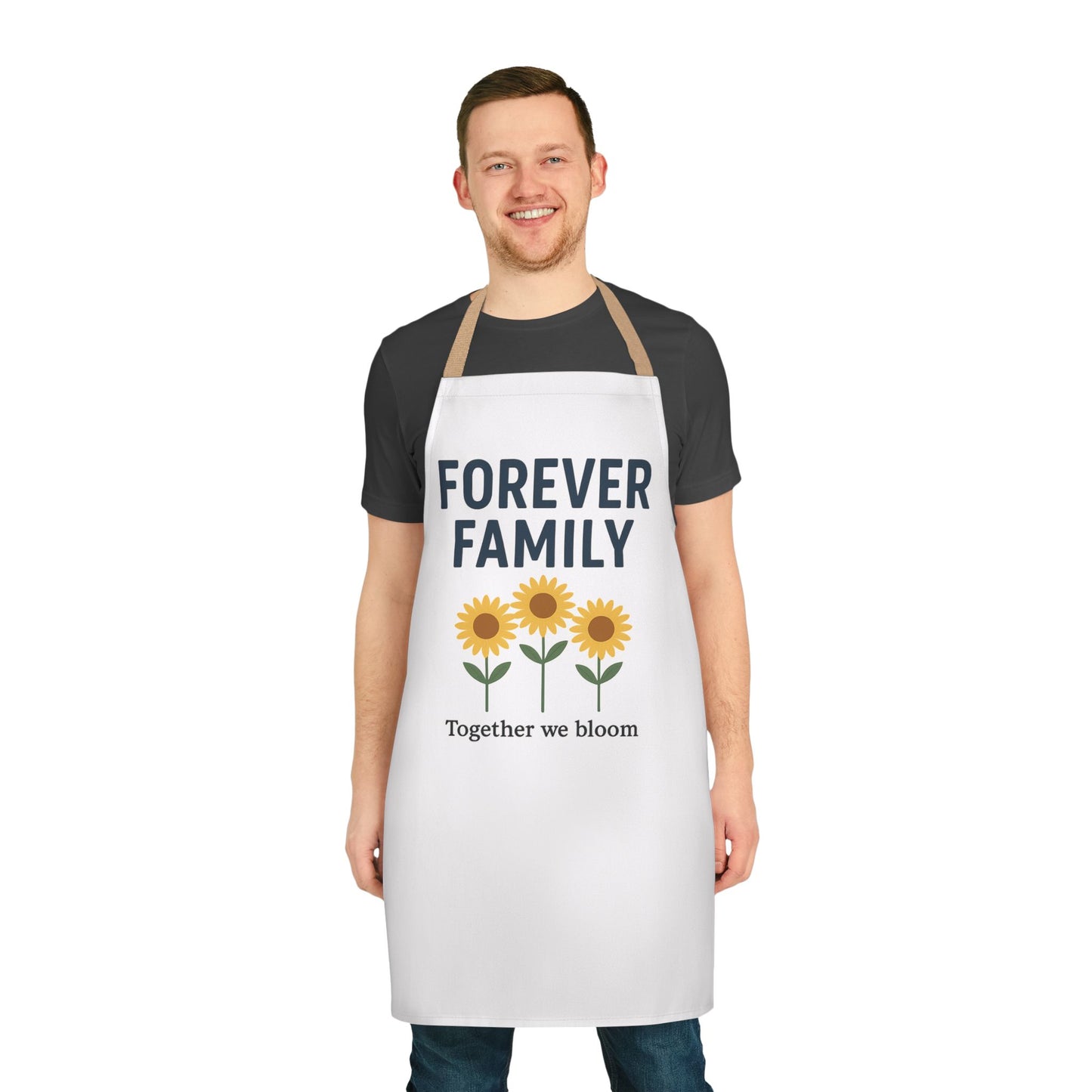 Family-Friendly Floral Apron - Forever Family Design