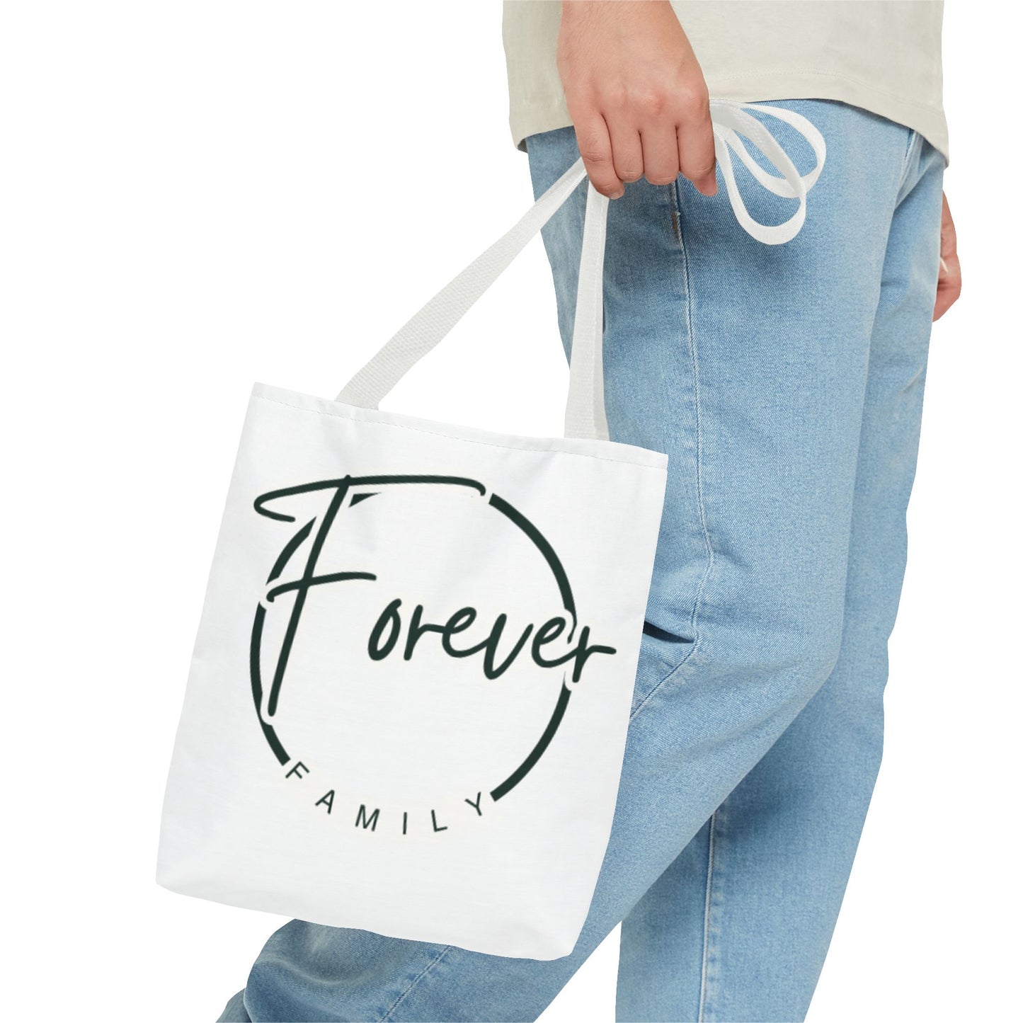 Forever Family Tote Bag — Inspirational Family Circle Canvas Tote