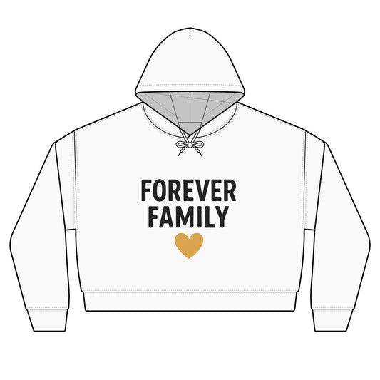 'Forever Family' Women's Organic Hoodie — Love Sweatshirt
