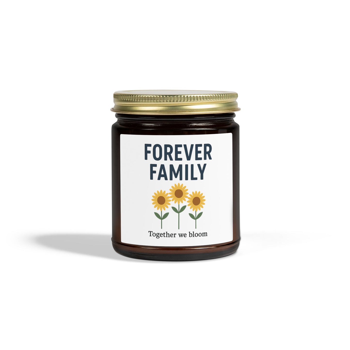 Soy Candle – "Forever Family" Scented Jar (4oz & 9oz)