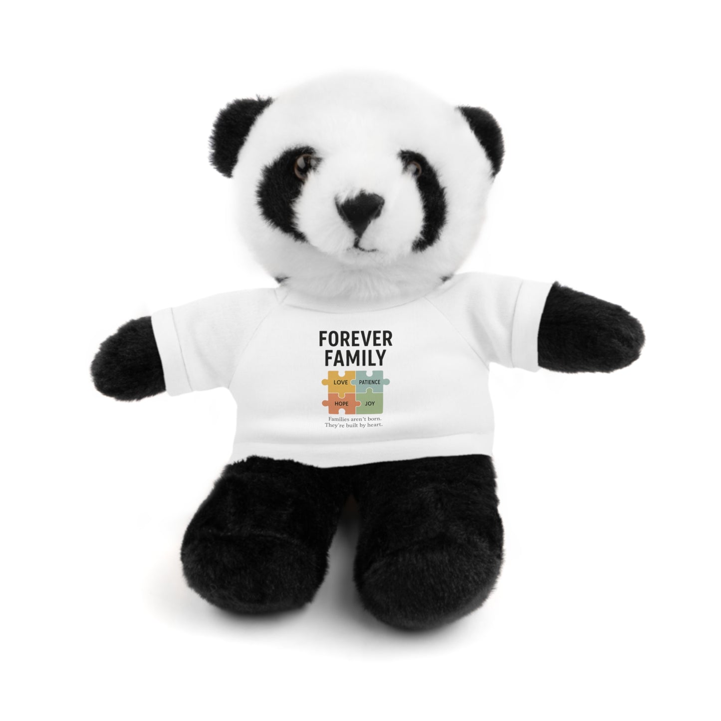 "Forever Family" Plush Bear with Tee