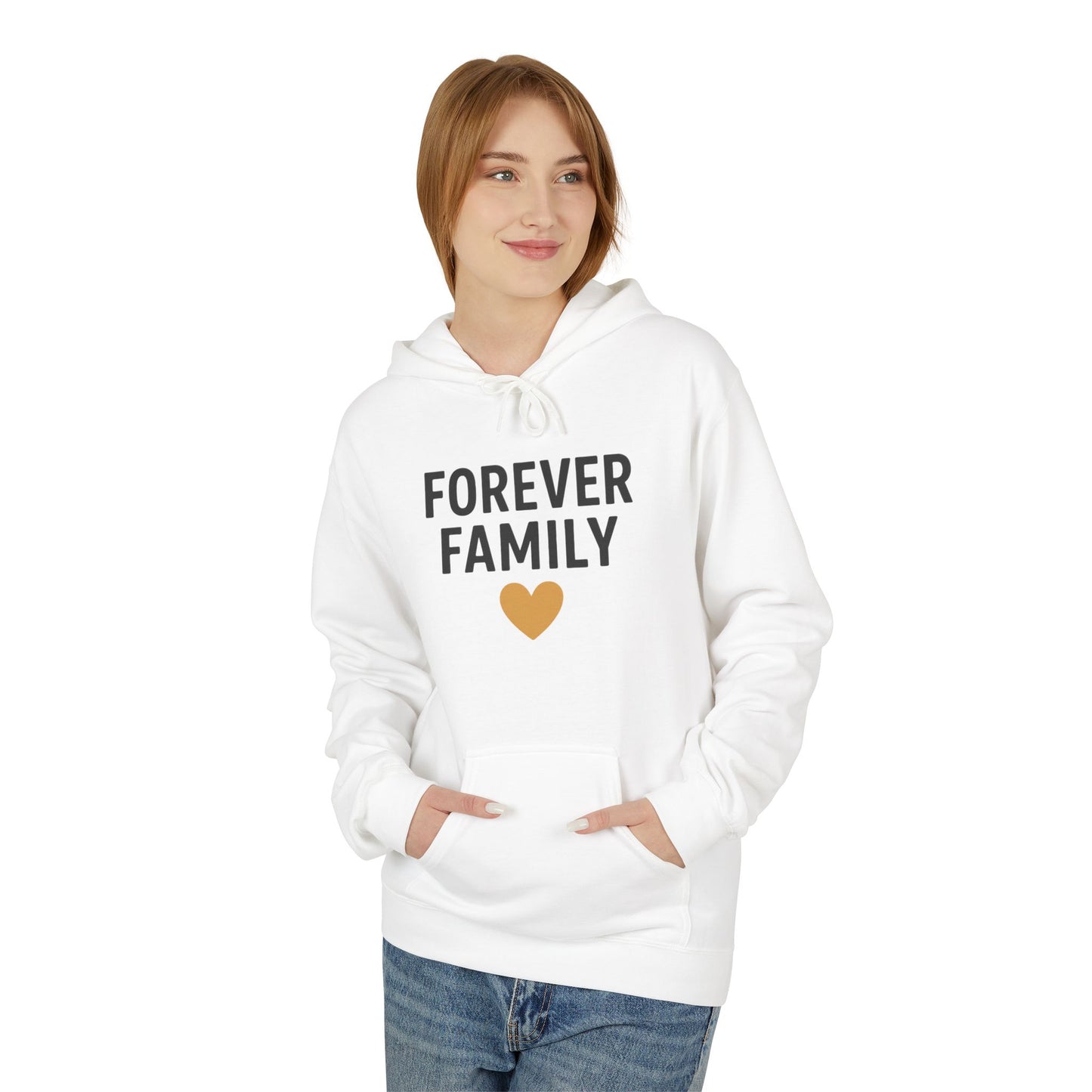 Forever Family Hoodie — Pullover With Heart