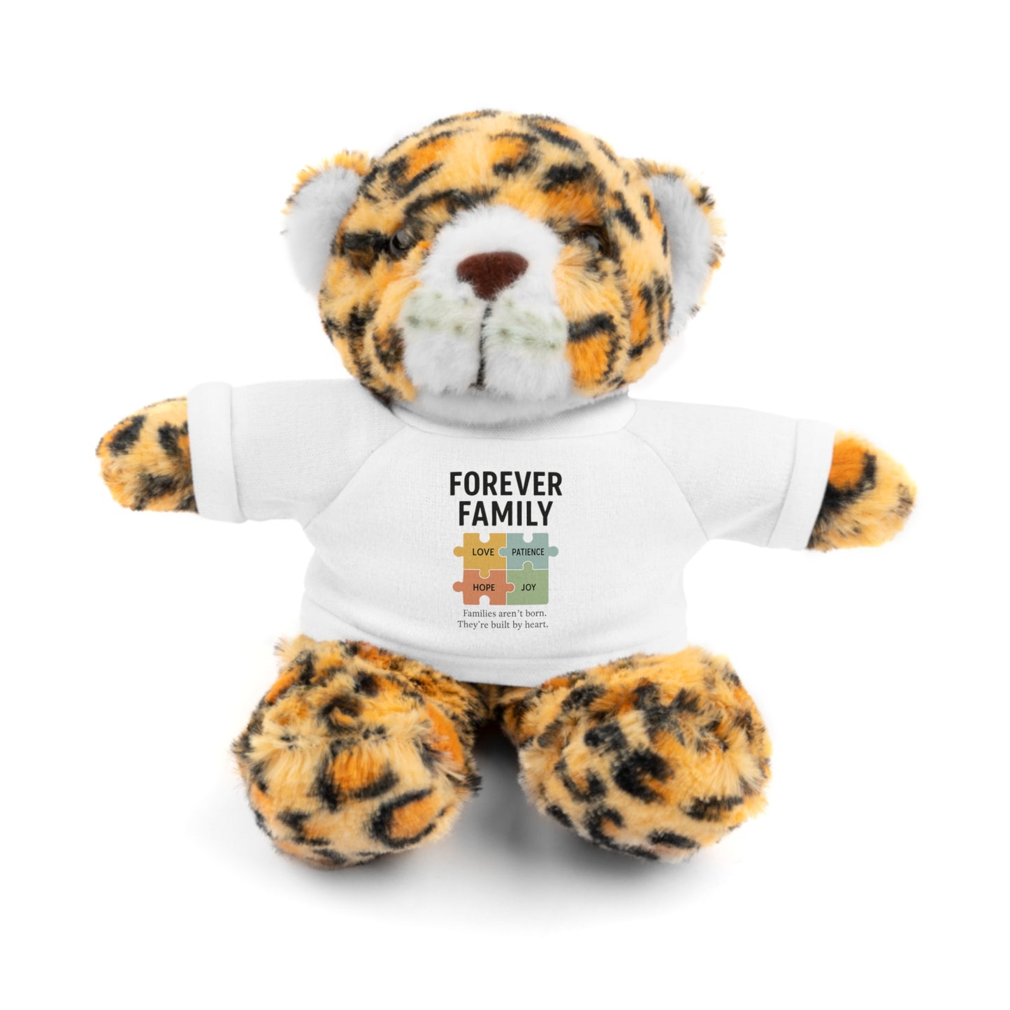 "Forever Family" Plush Bear with Tee