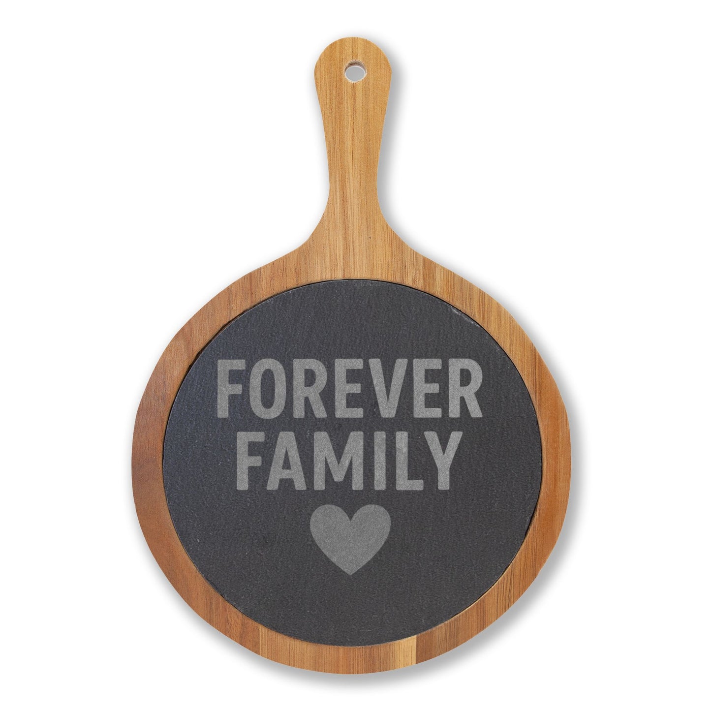 Engraved Charcuterie Board - Forever Family