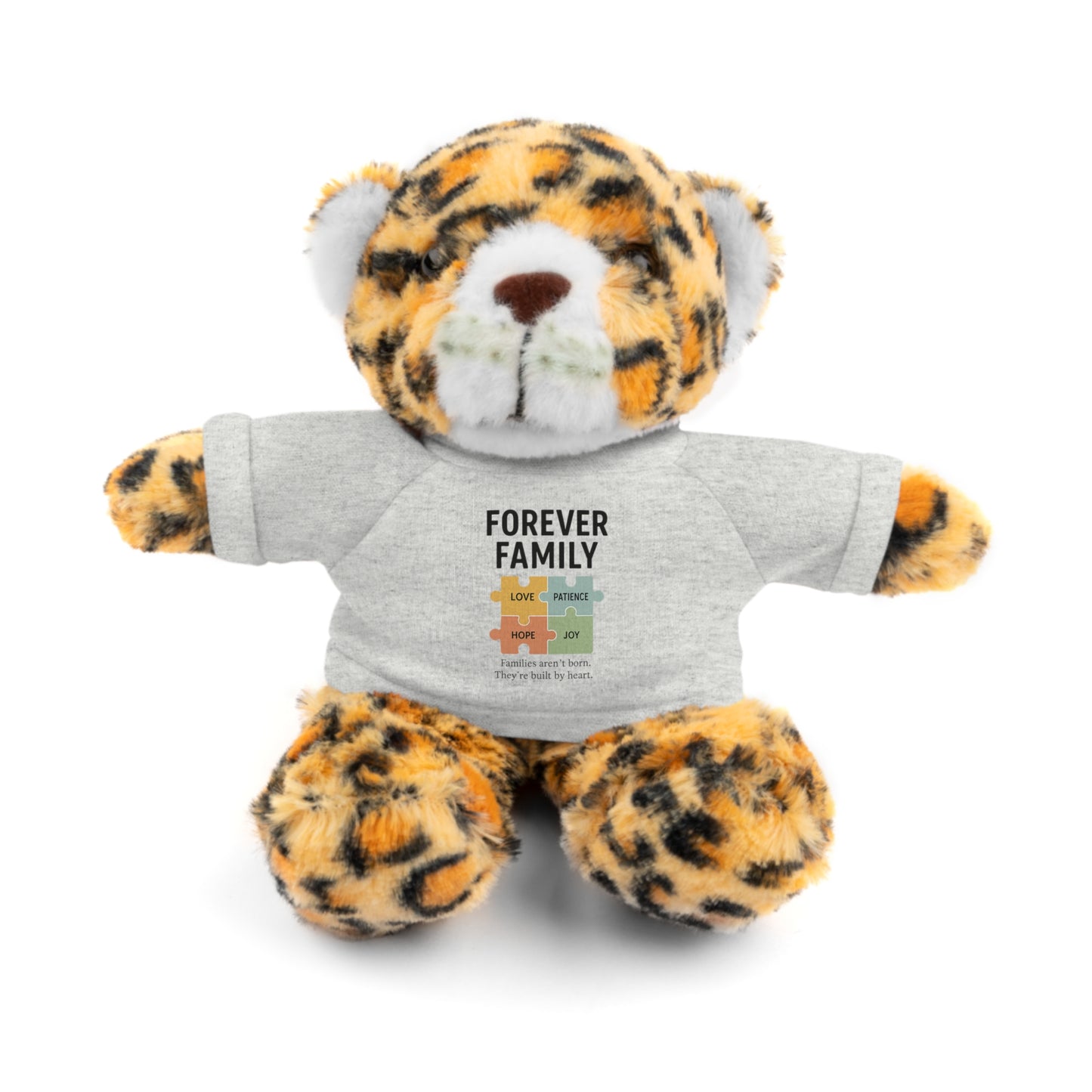 "Forever Family" Plush Bear with Tee