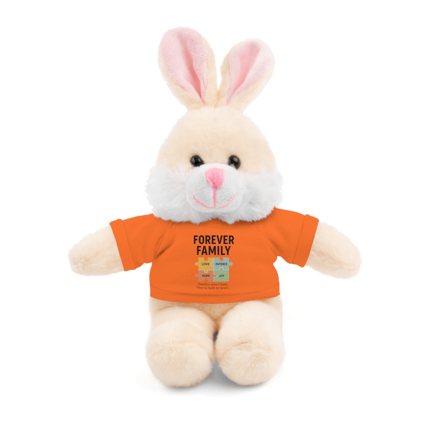 "Forever Family" Plush Bear with Tee