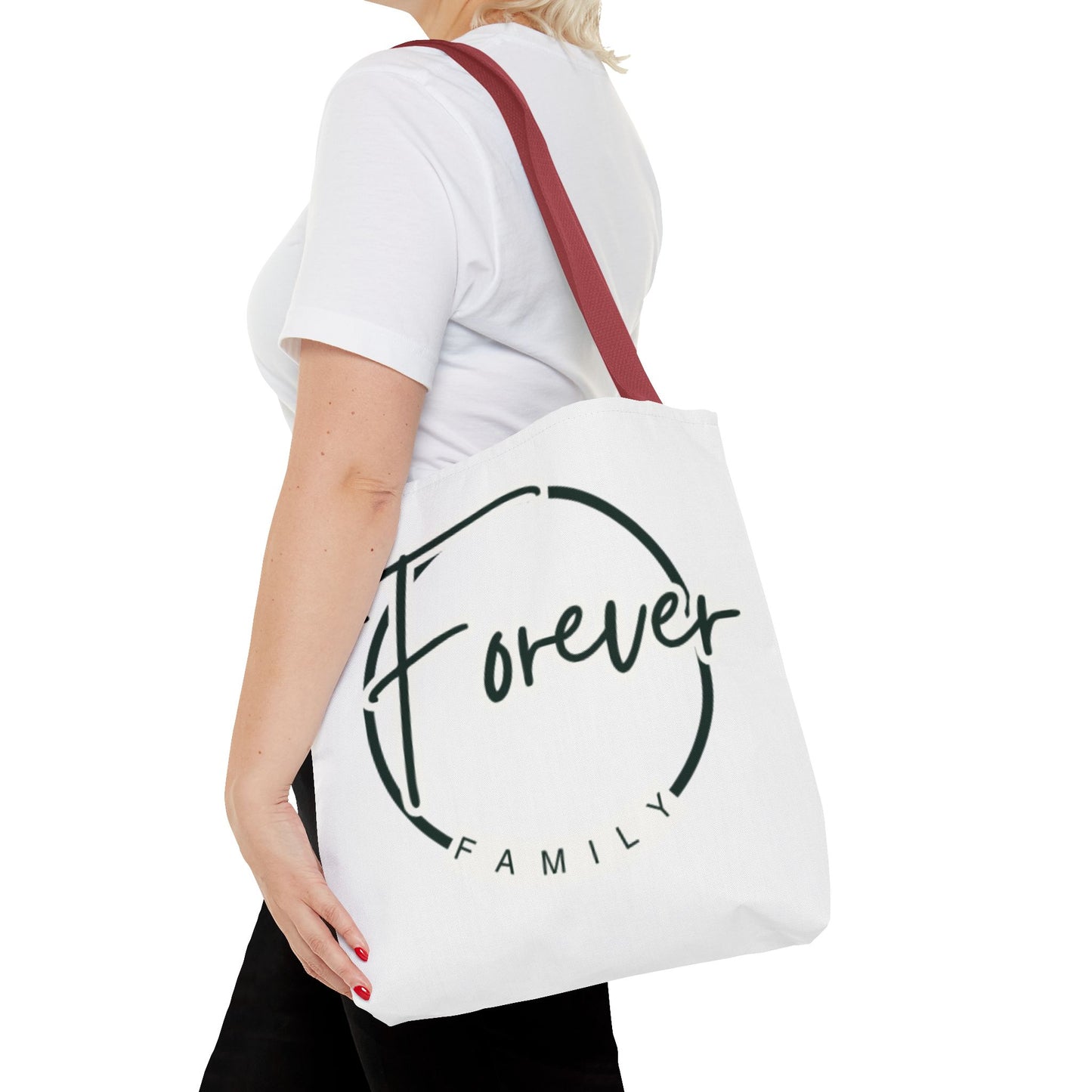 Forever Family Tote Bag — Inspirational Family Circle Canvas Tote