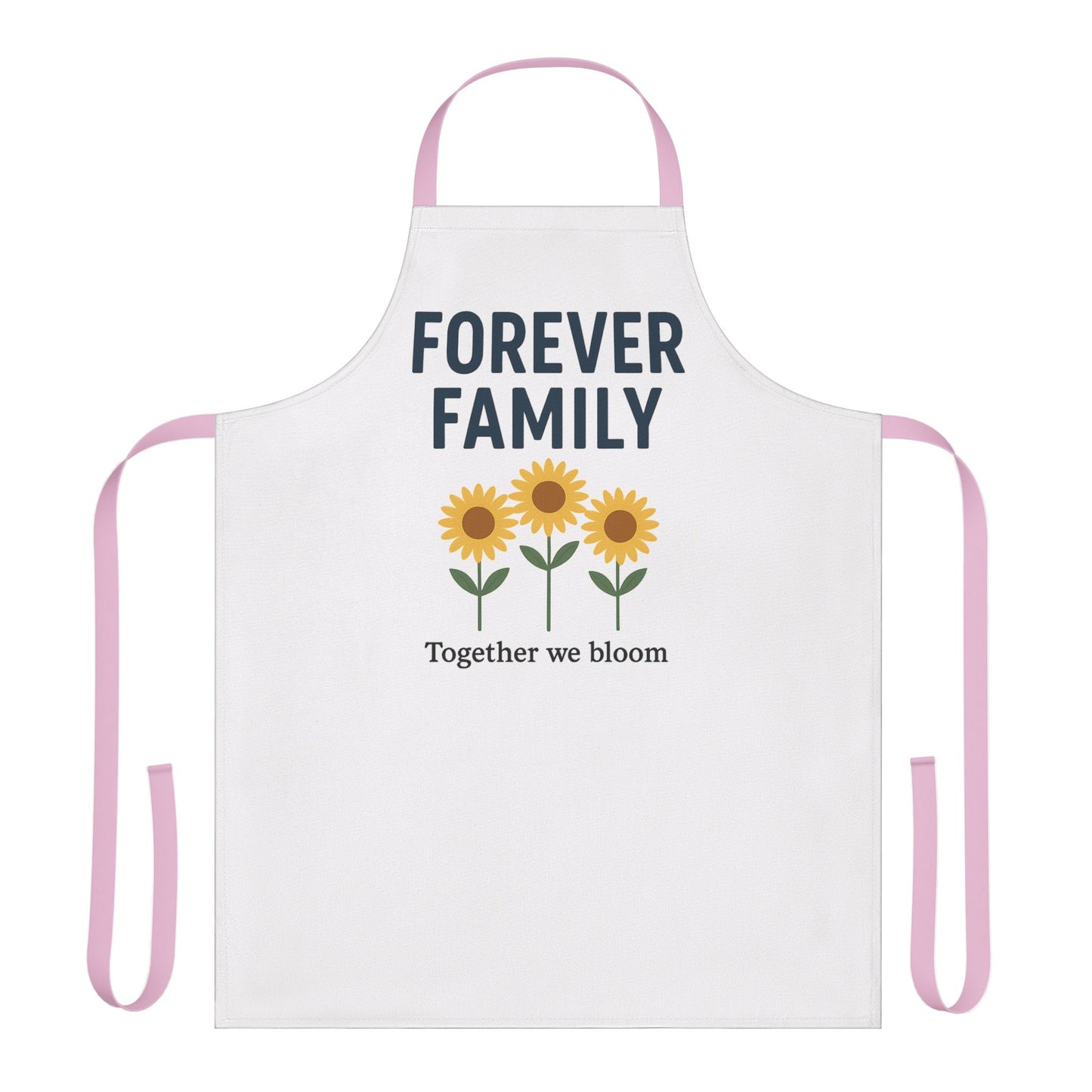 Family-Friendly Floral Apron - Forever Family Design