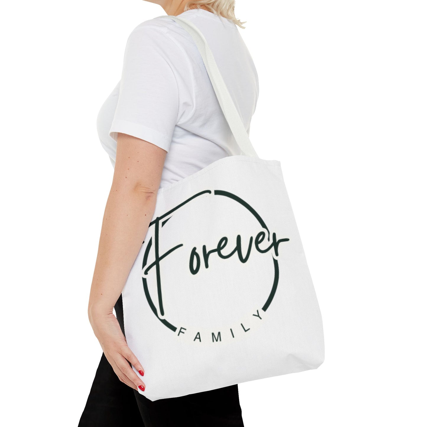 Forever Family Tote Bag — Inspirational Family Circle Canvas Tote
